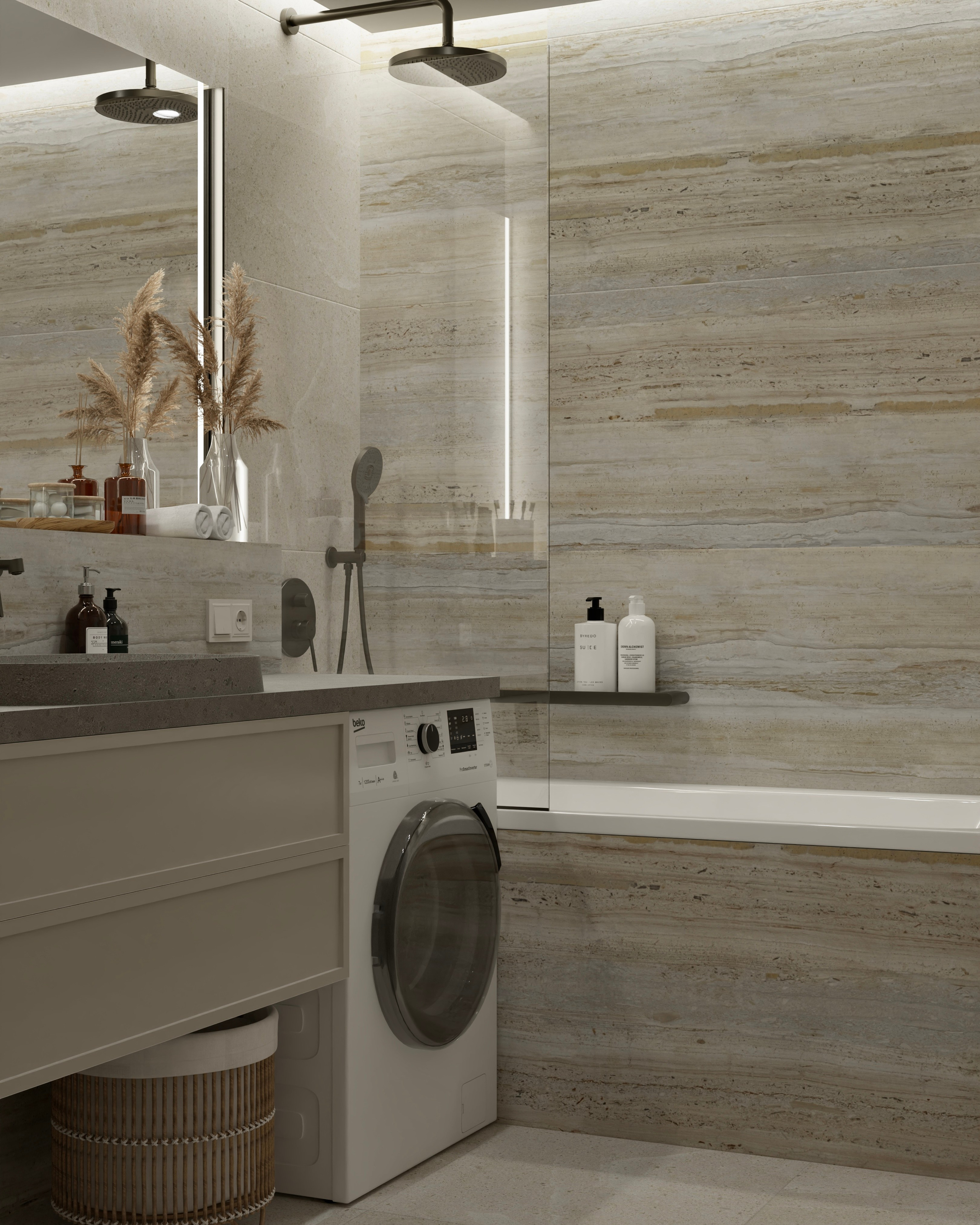 Пятикомнатная квартира  — 157 м². DMDesign — студия дизайна интерьеров