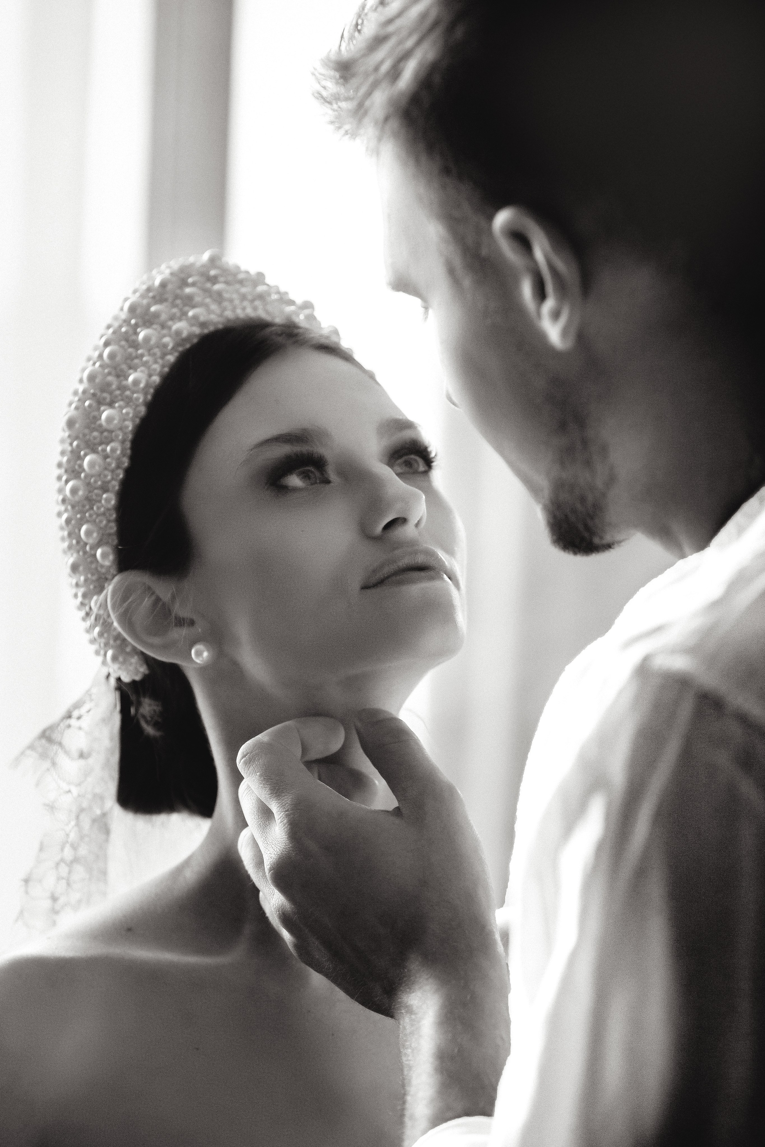 Серия свадебных фотографий жениха и невесты в студии Ставрополя. Фотограф Ставрополь Пятигорск Елизавета Дарина