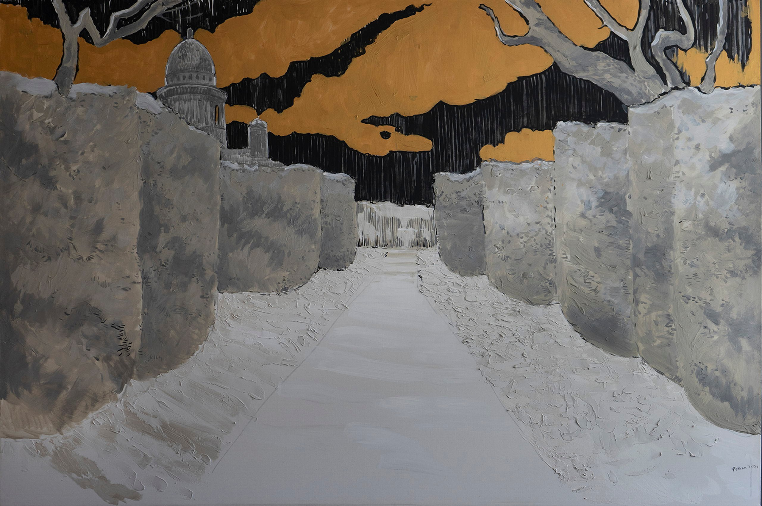 2021. Paintings by the artist Sergey Ratchin