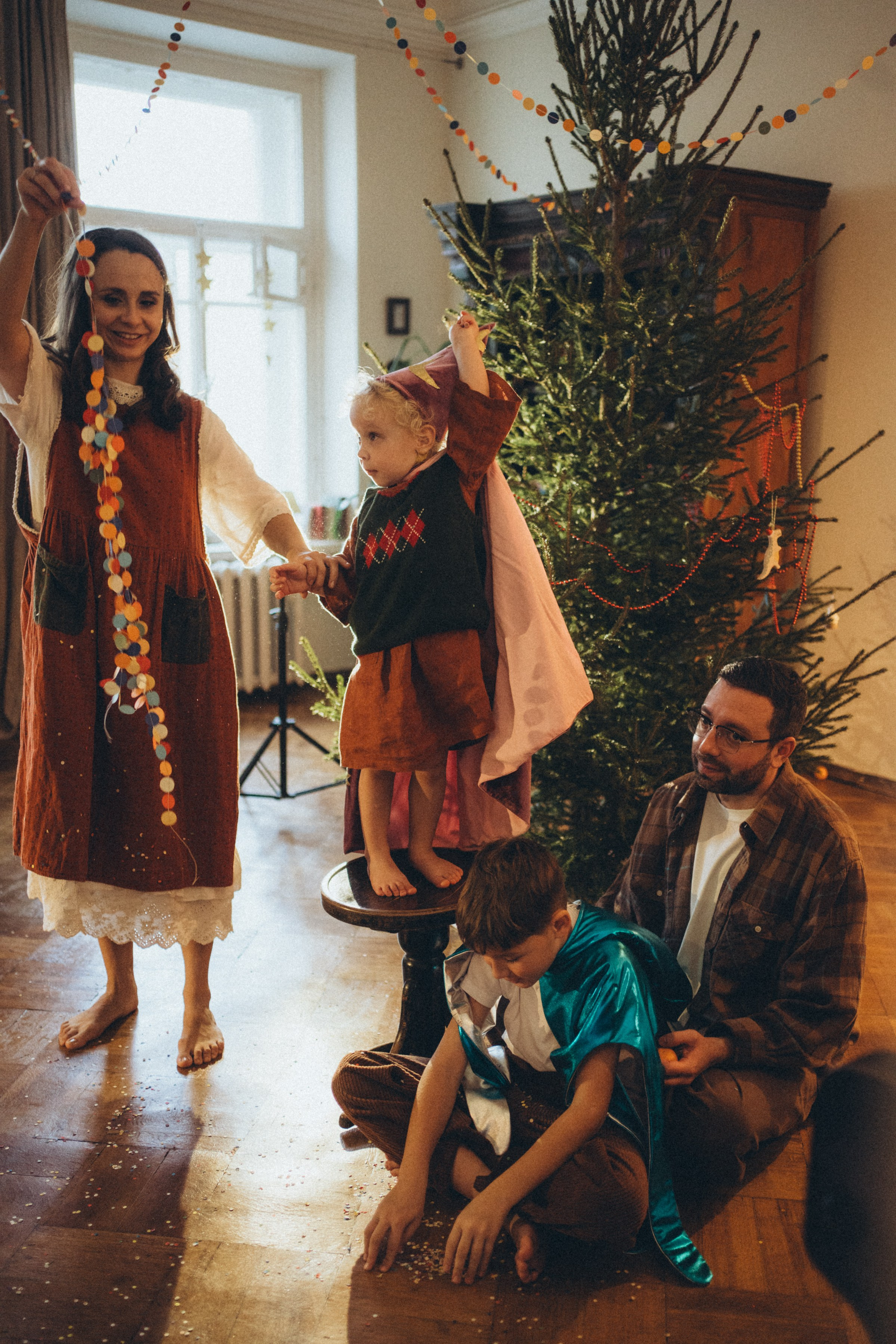 Новогодний карнавал. Семейный и детский фотограф и видеограф в Москве, Серпухове и Тарусе Валерия Сорокина