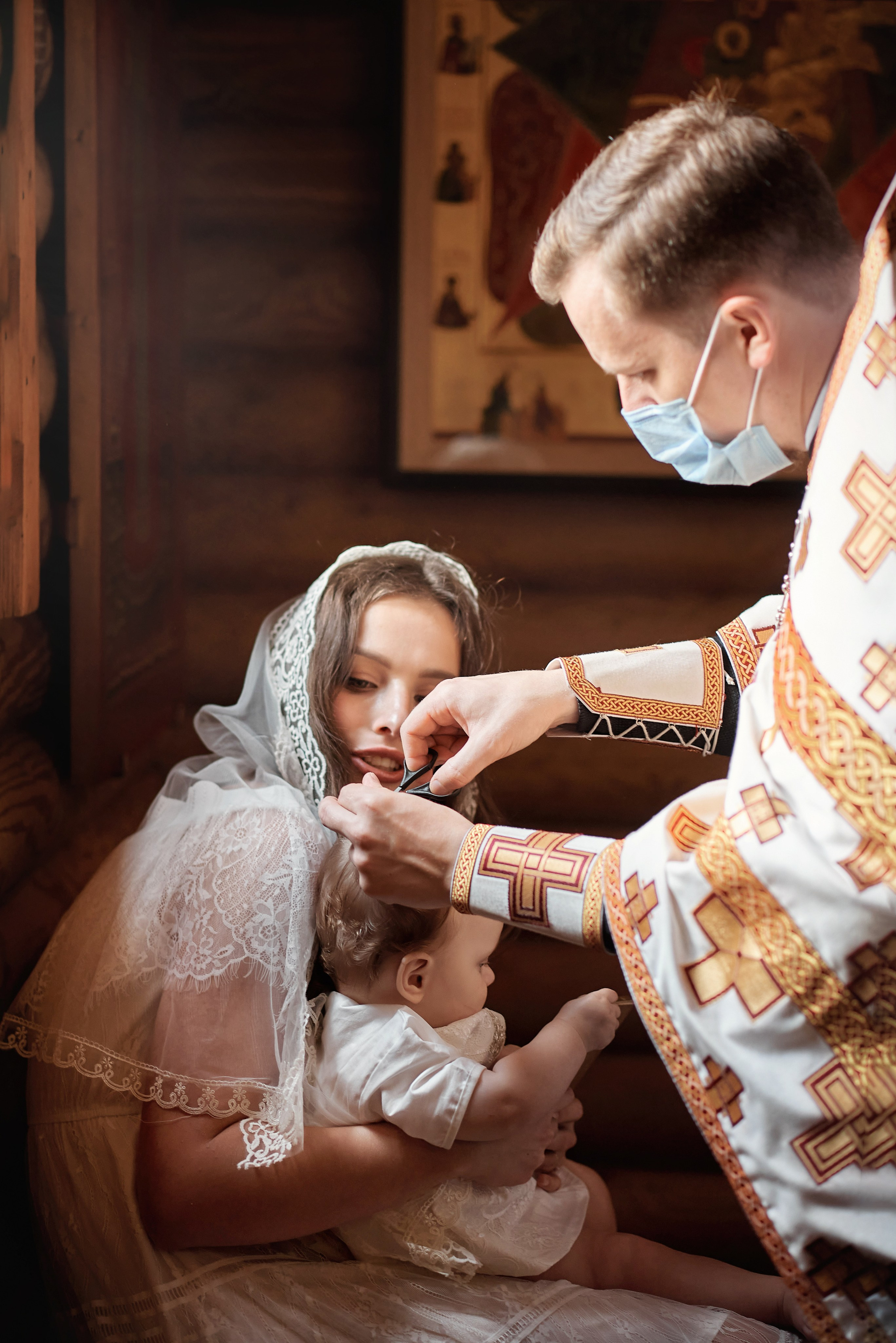 Крещение в Храме Иоанна Воина. Семейный фотограф в Ростове-на-Дону Татьяна Литвинова