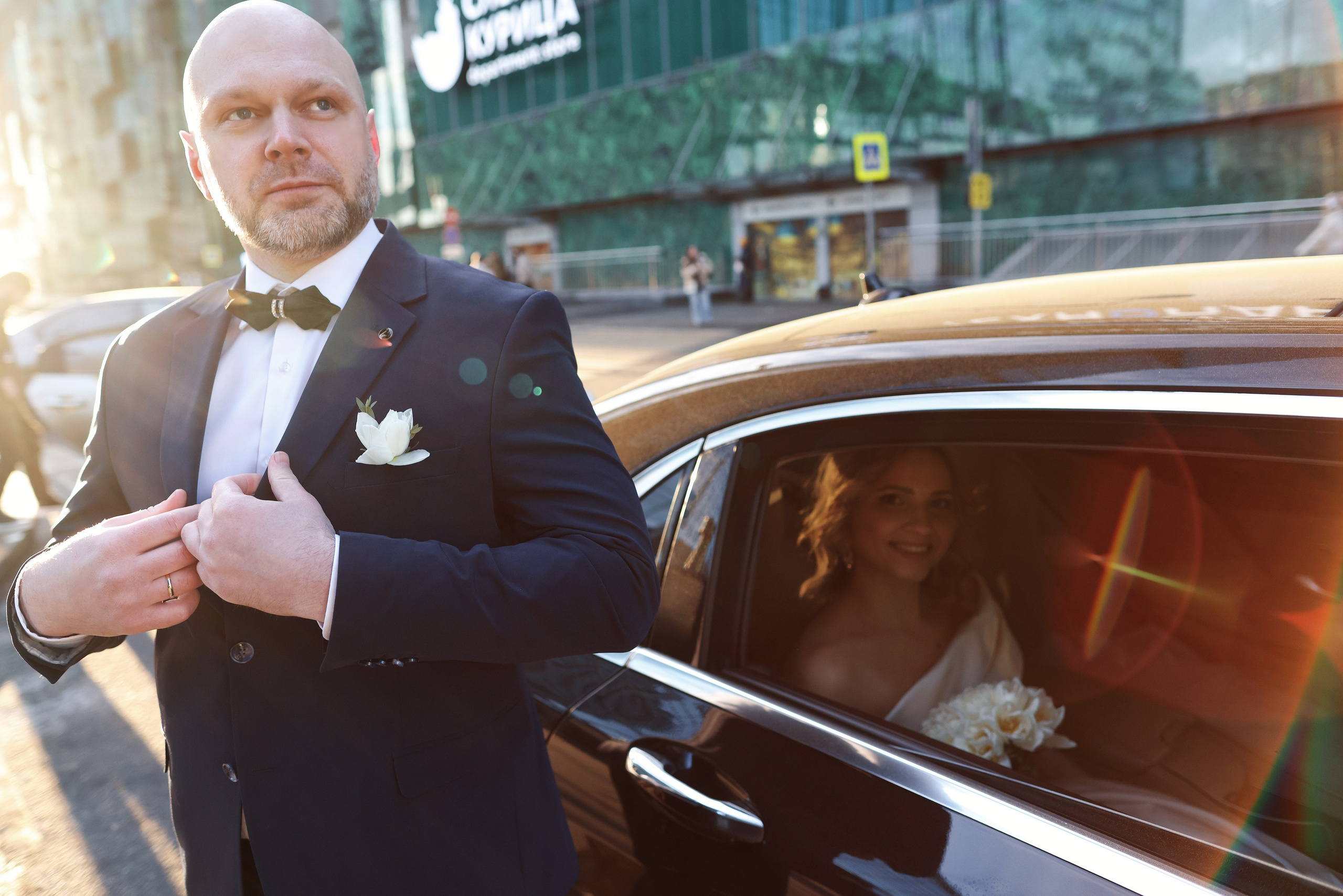 Свадебная съёмка. Фотограф Михаил Еремеев. Город Москва