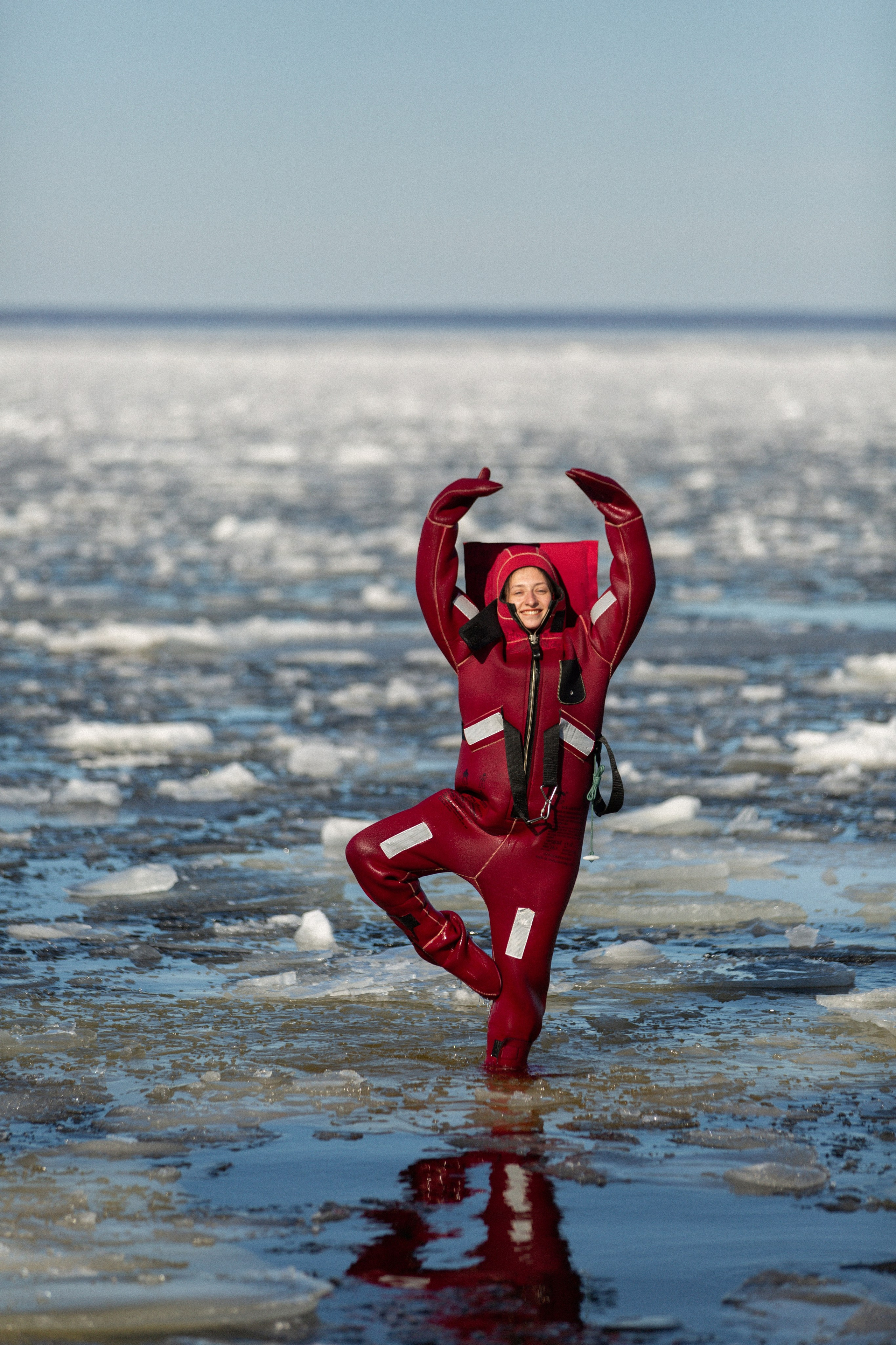 Ice floating. Снимаю съемки