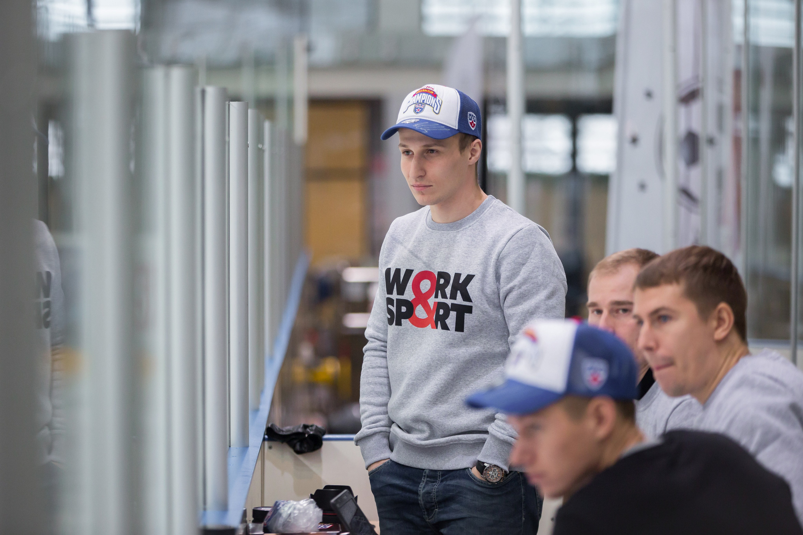 Хоккей для «Work&Sport». Снимаю съемки