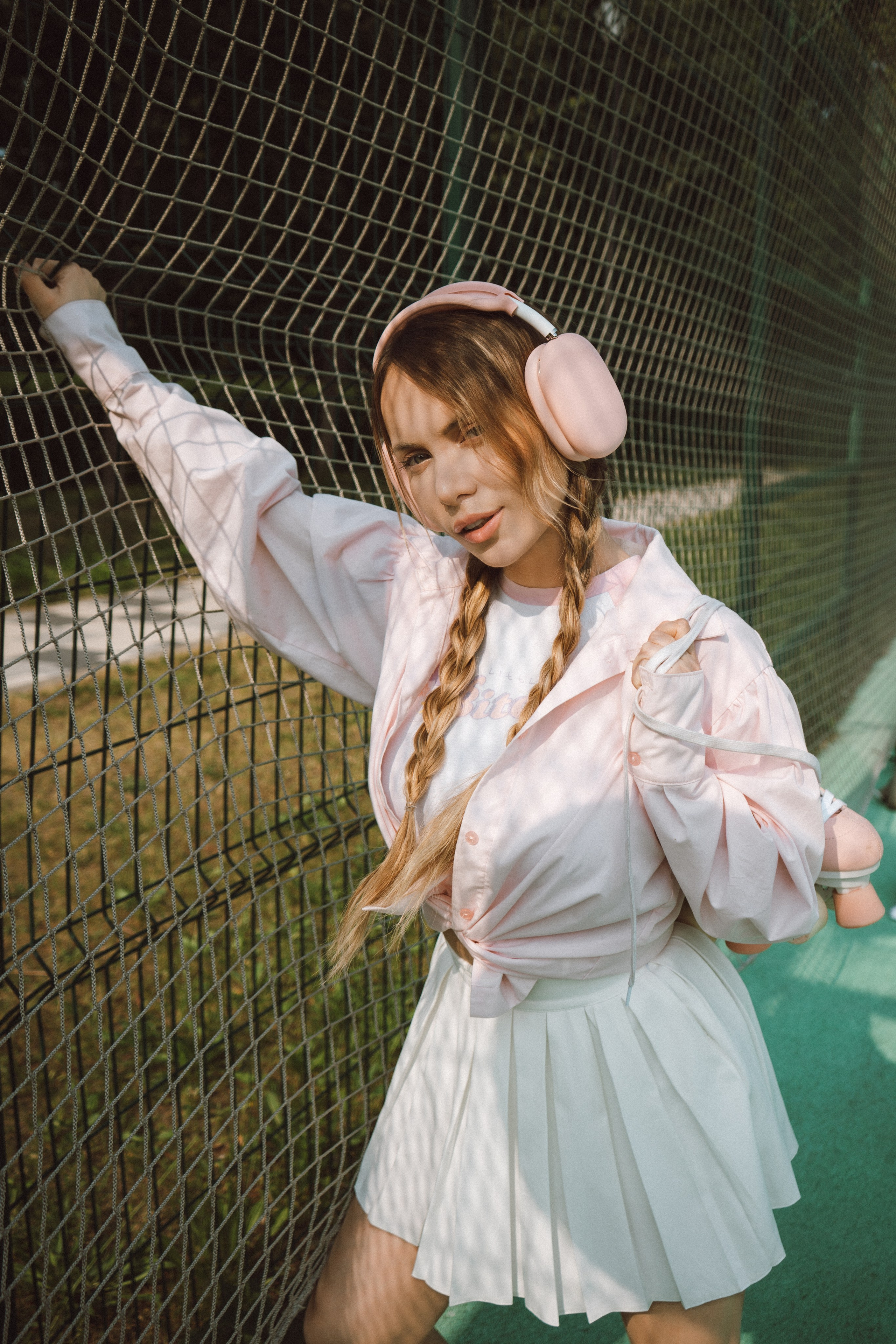 Ретро съемка с роликами — модель Евгения. Фотограф Москва и Видеограф Москва