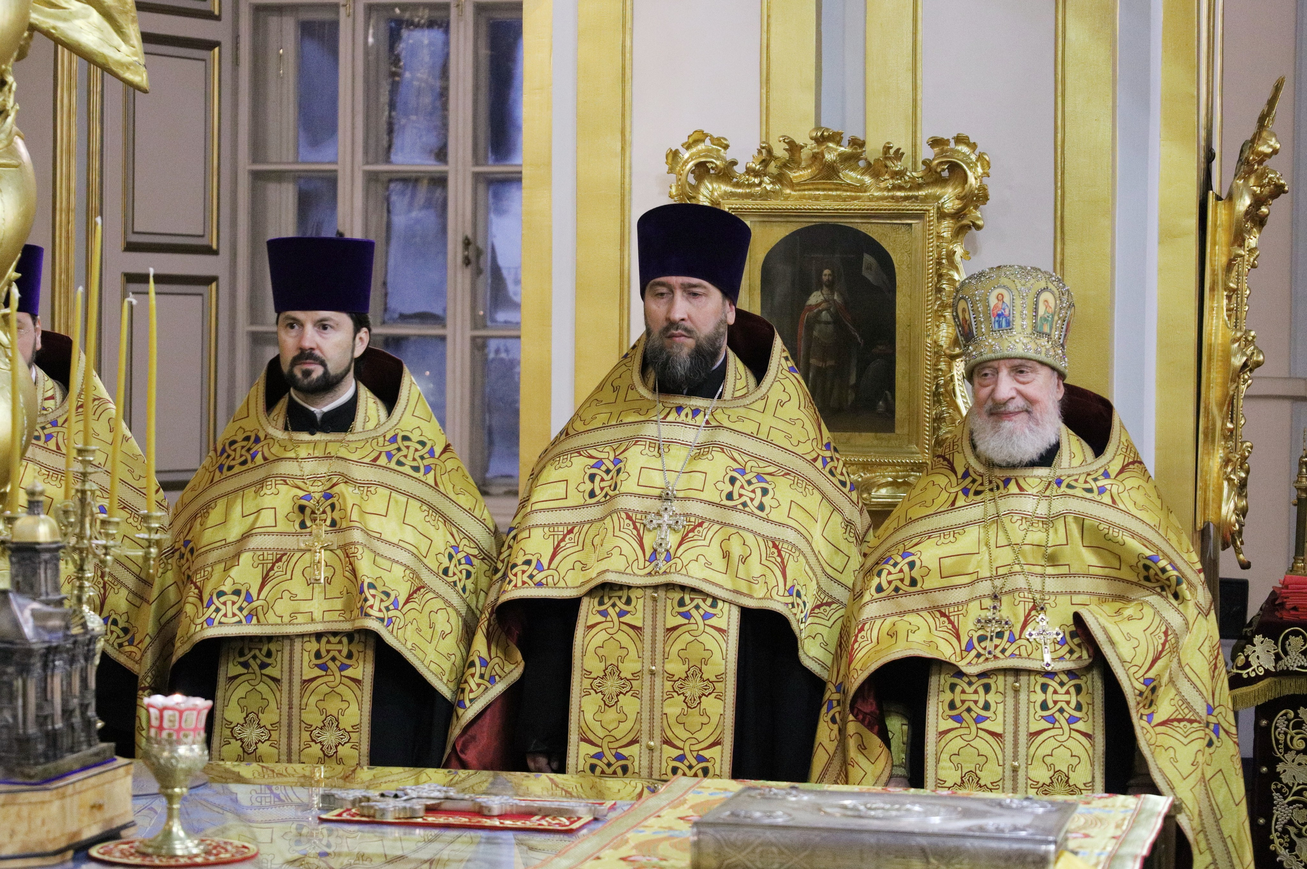 СЛУЖЕНИЕ В КАНУН ДНЯ ПАМЯТИ СВЯТИТЕЛЯ НИКОЛАЯ ЧУДОТВОРЦА. НИКОЛО-БОГОЯВЛЕНСКИЙ МОРСКОЙ СОБОР