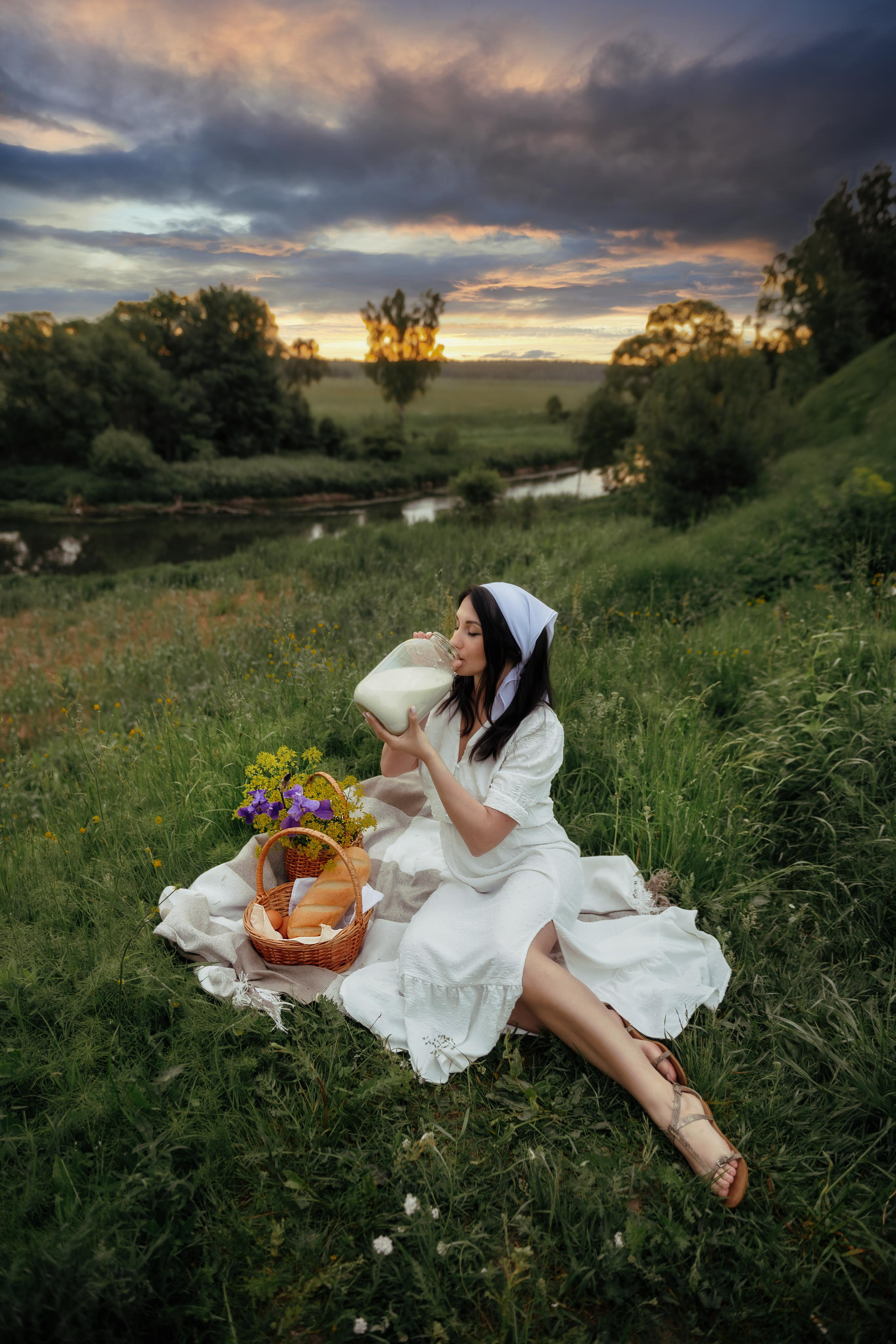 Рассвет в деревне. Свадебный, семейный и детский фотограф в Москве и области