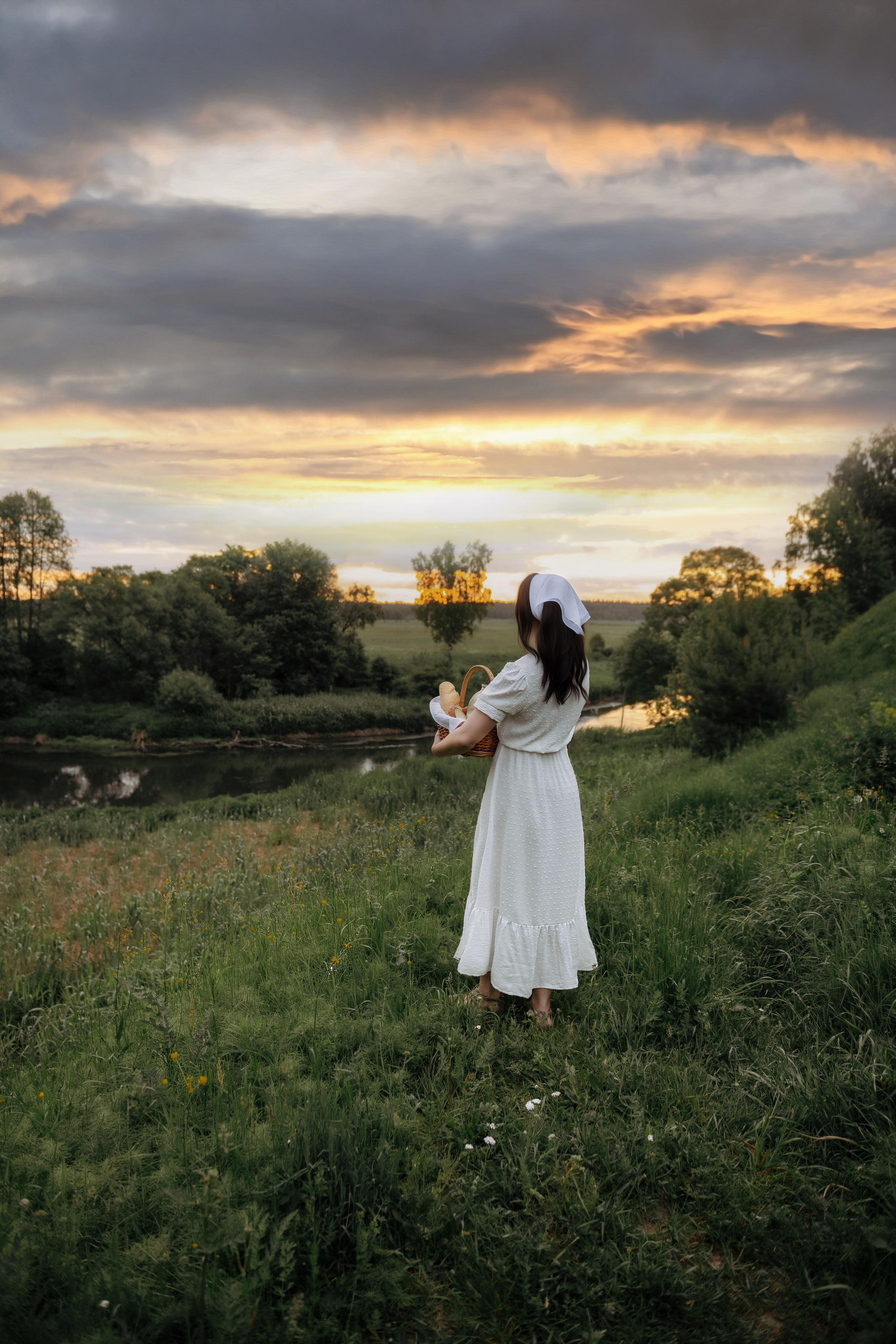 Рассвет в деревне. Свадебный, семейный и детский фотограф в Москве и области