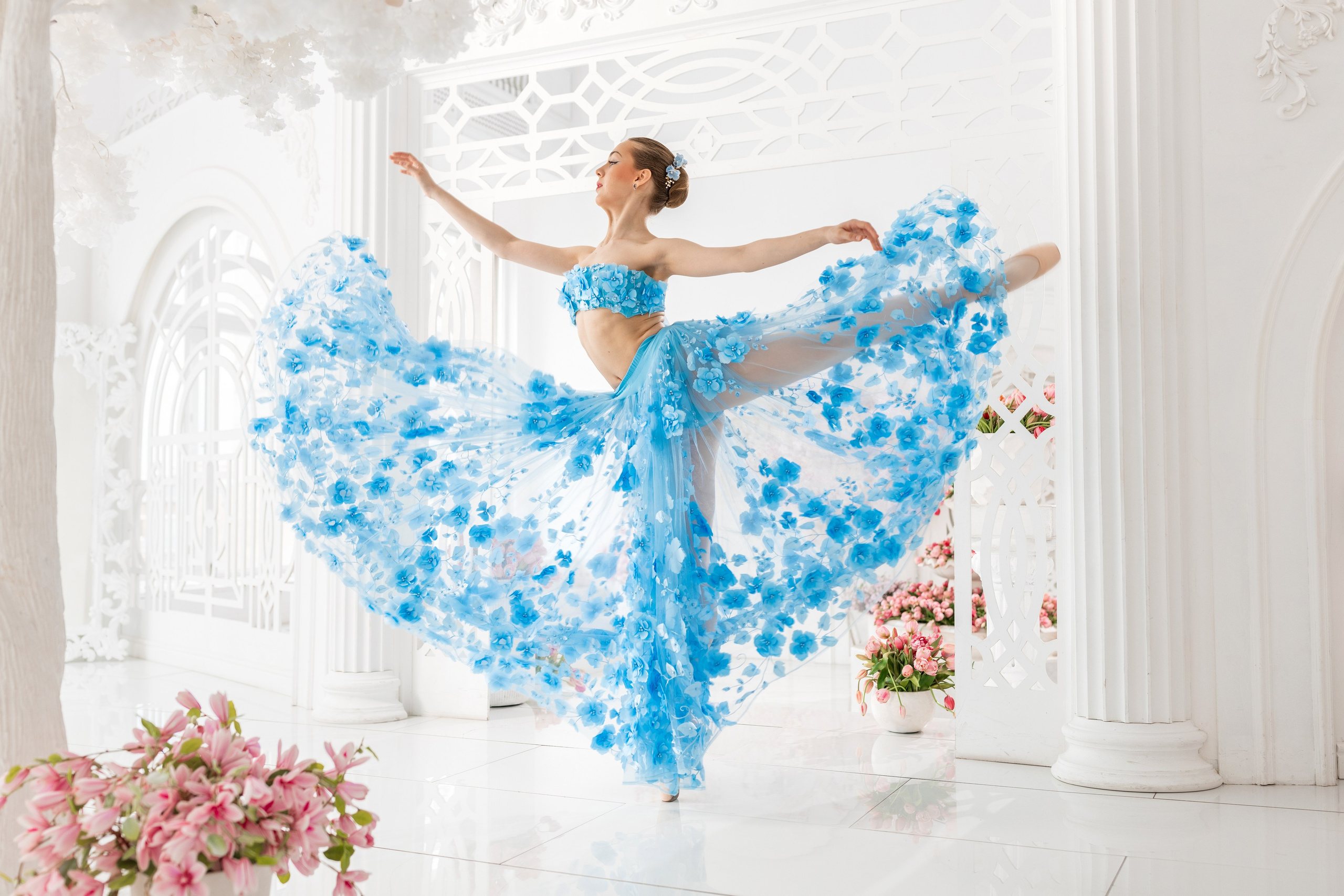 Юбка «Голубой цветок» напрокат бесплатно. Балетный фотограф Алина Ханько — Душа Балета