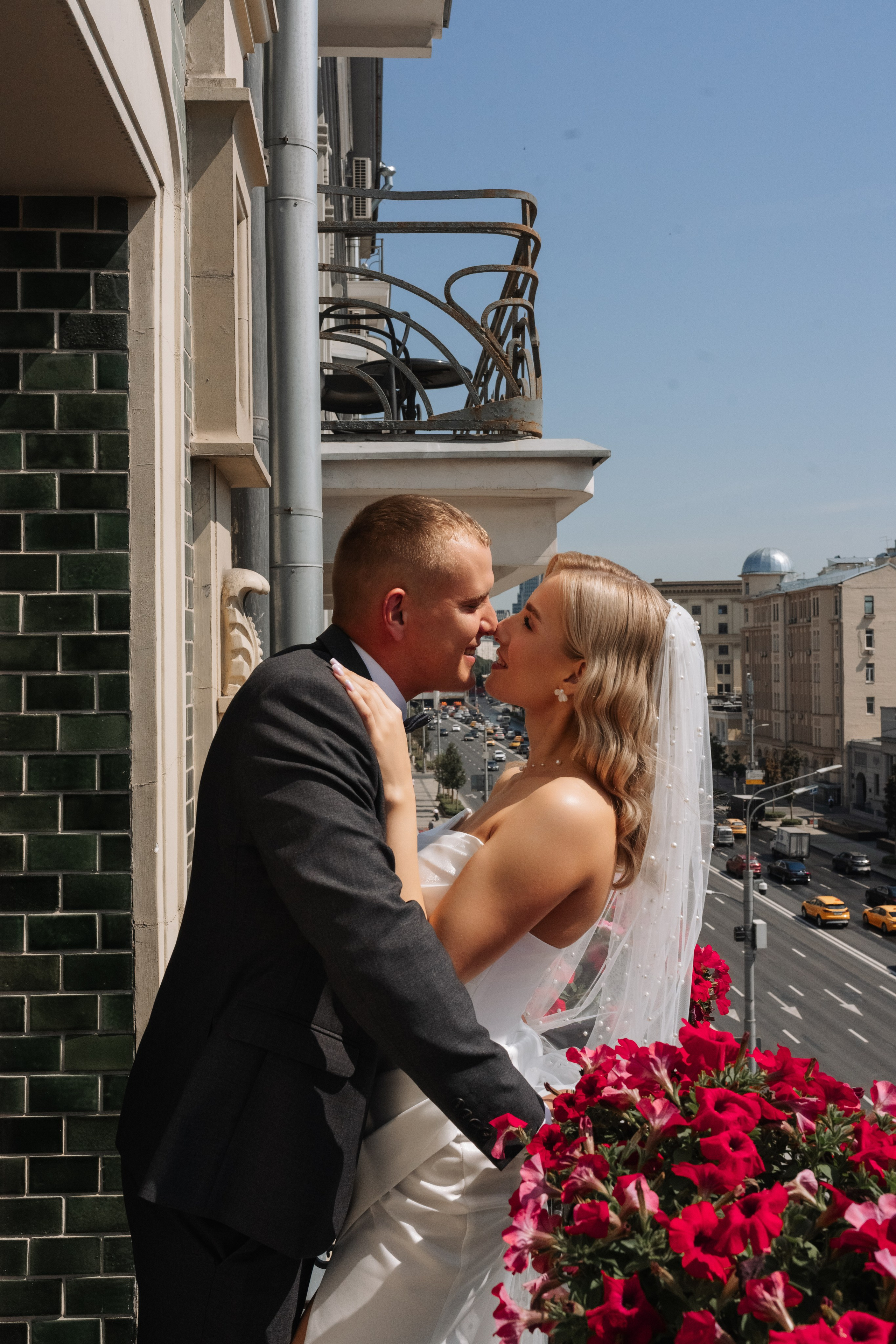 Свадебная фотосессия в Москве, регистрация в Кутузовском ЗАГСе Москва. Свадебный фотограф в Москве Анна Полушина