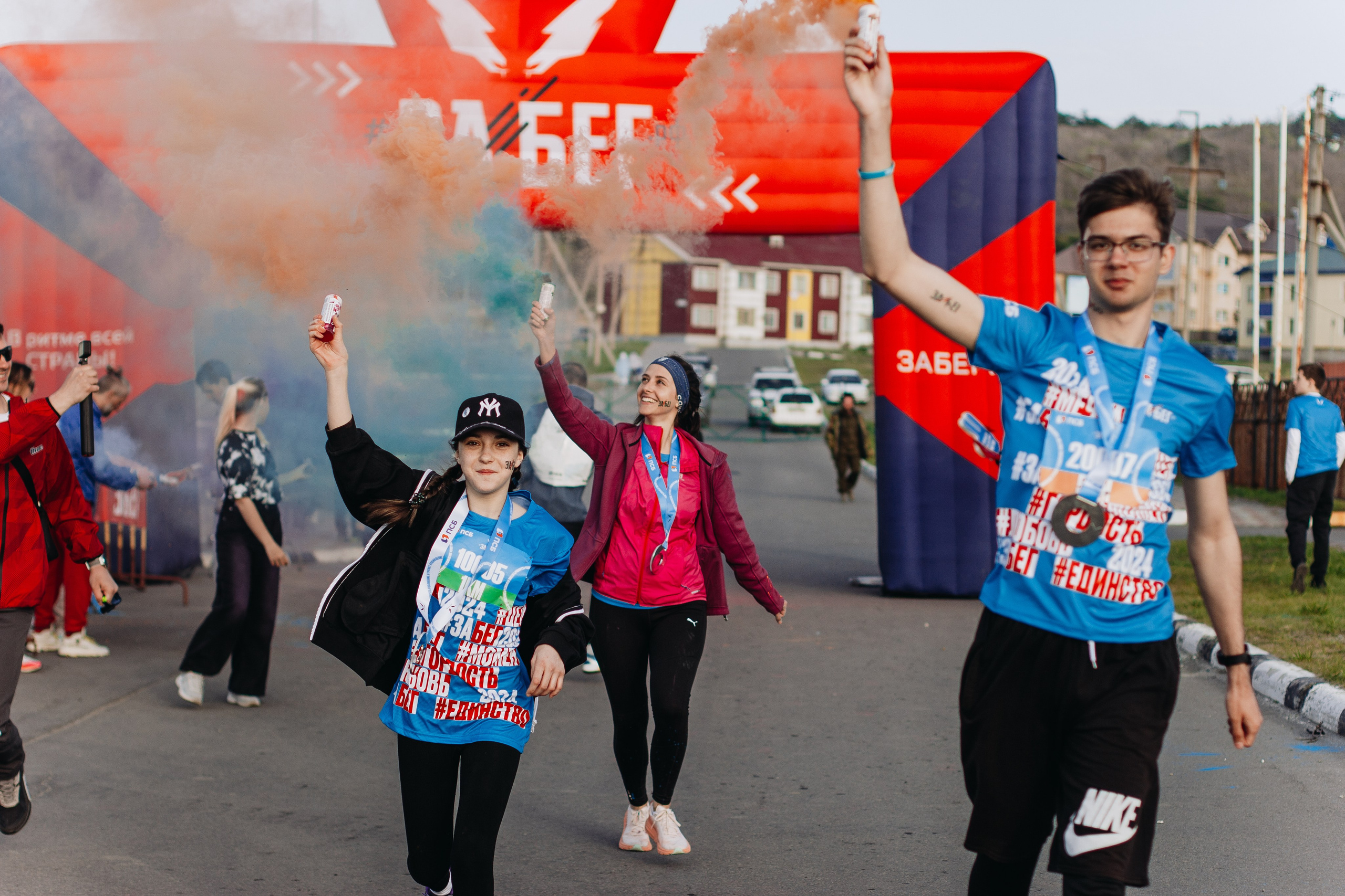 Репортаж ЗАБЕГ РФ 2024 КУРИЛЬСК. Фотограф Итуруп | Курильские острова