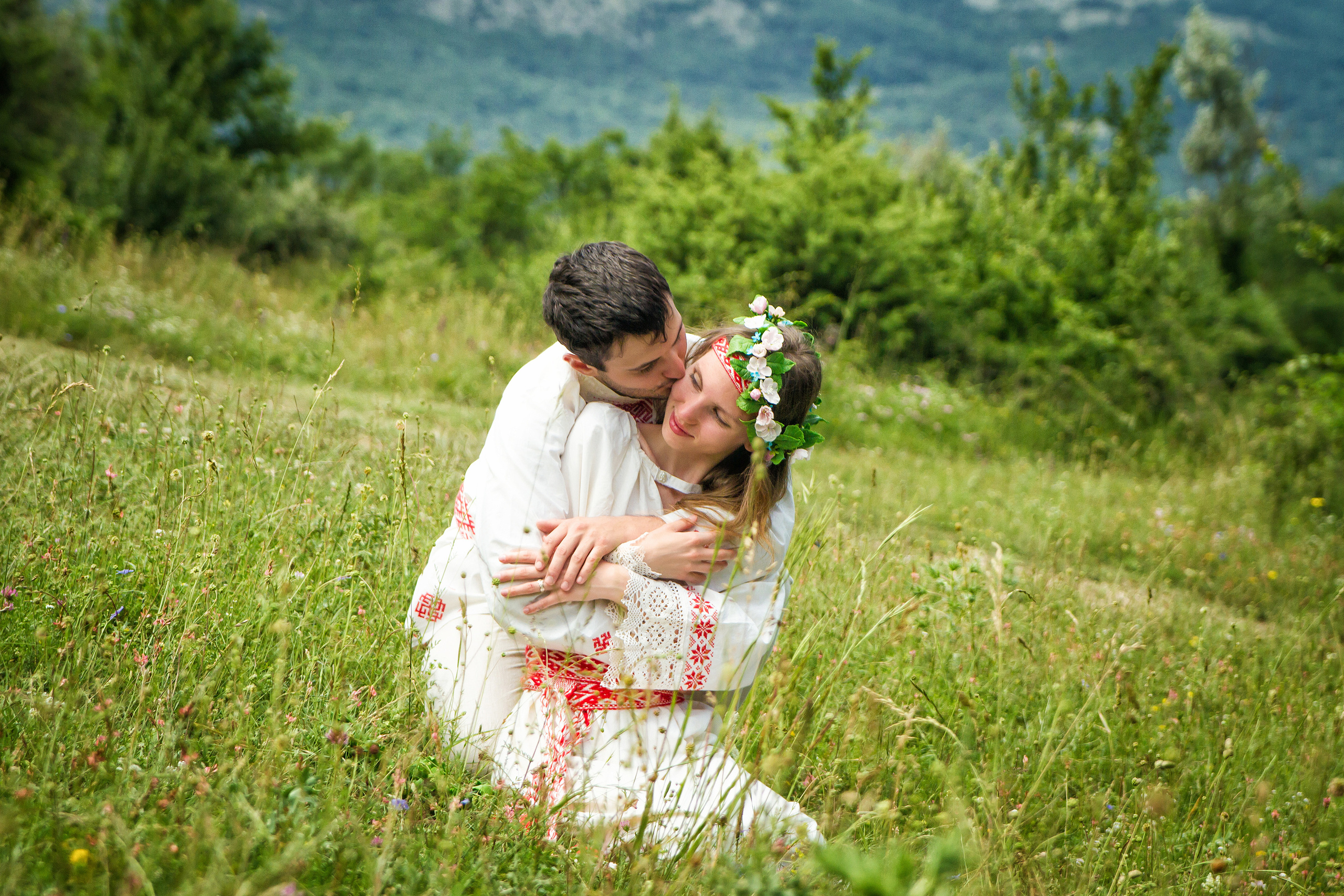 Дмитрий и Наташа, утро на озере. Фотограф в Сочи и Москве Полина Душенкова