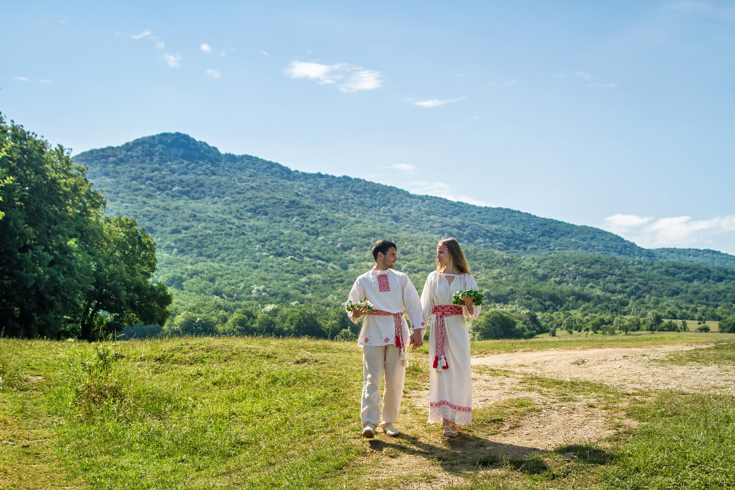 Дмитрий и Наташа, утро на озере. Фотограф в Сочи и Москве Полина Душенкова