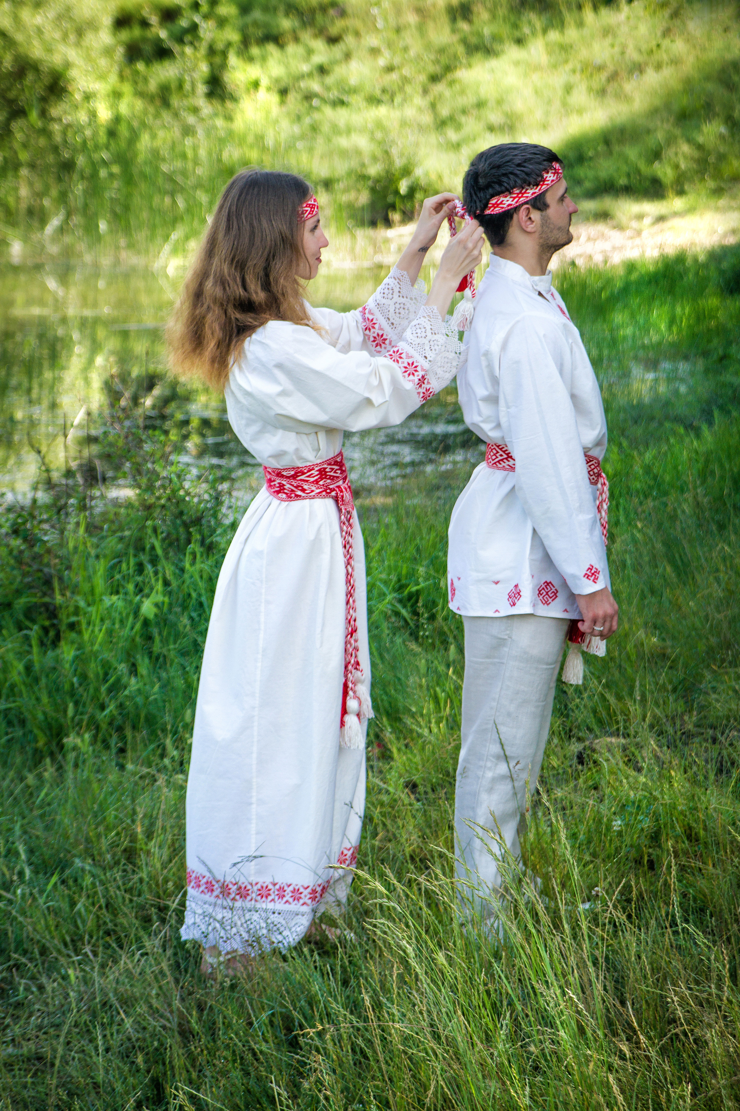 Дмитрий и Наташа, утро на озере. Фотограф в Сочи и Москве Полина Душенкова