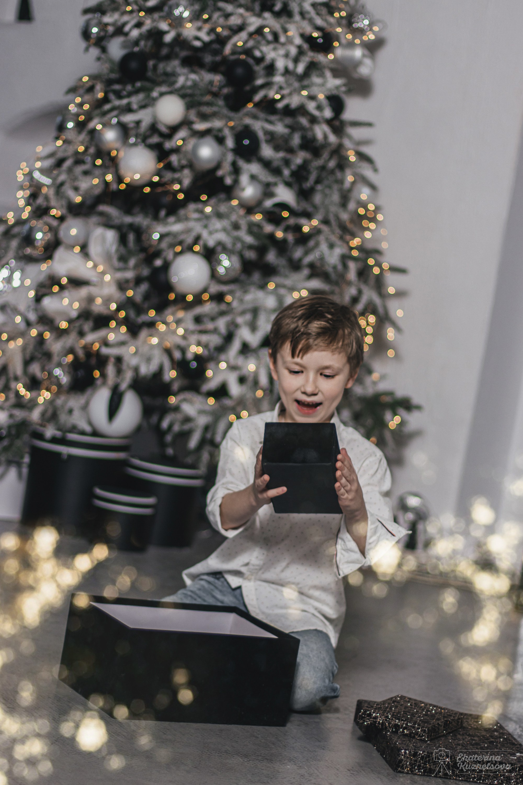 Новогодняя фотосессия в Москве. Фотограф Екатерина Кузнецова | Студия и репортаж | Москва