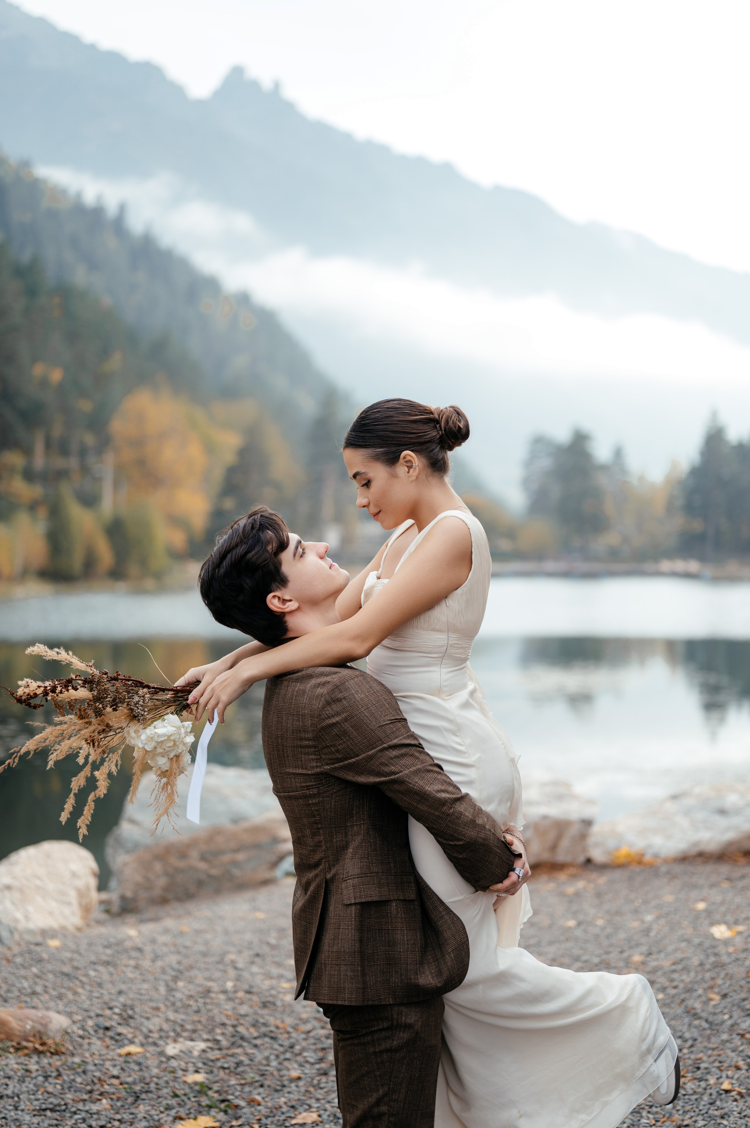 Сандра&Костя (Домбай). Свадебный фотограф в Донецке — Вита Донец