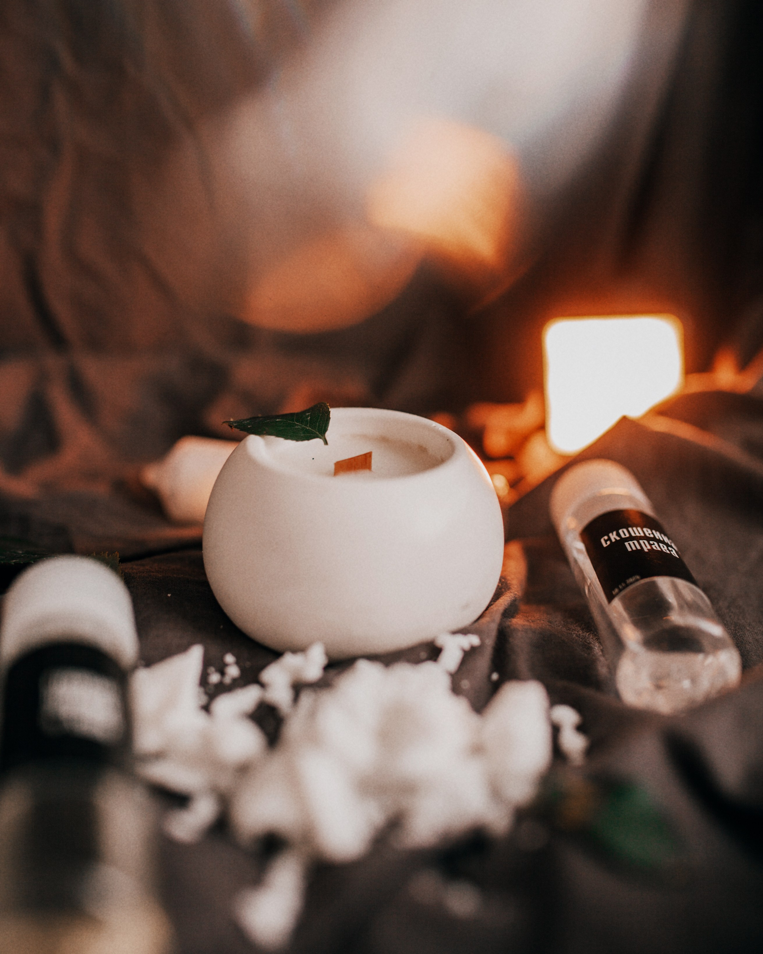 Свечи ручной работы. Контент фотограф в Симферополе и по Крыму Даша Пац