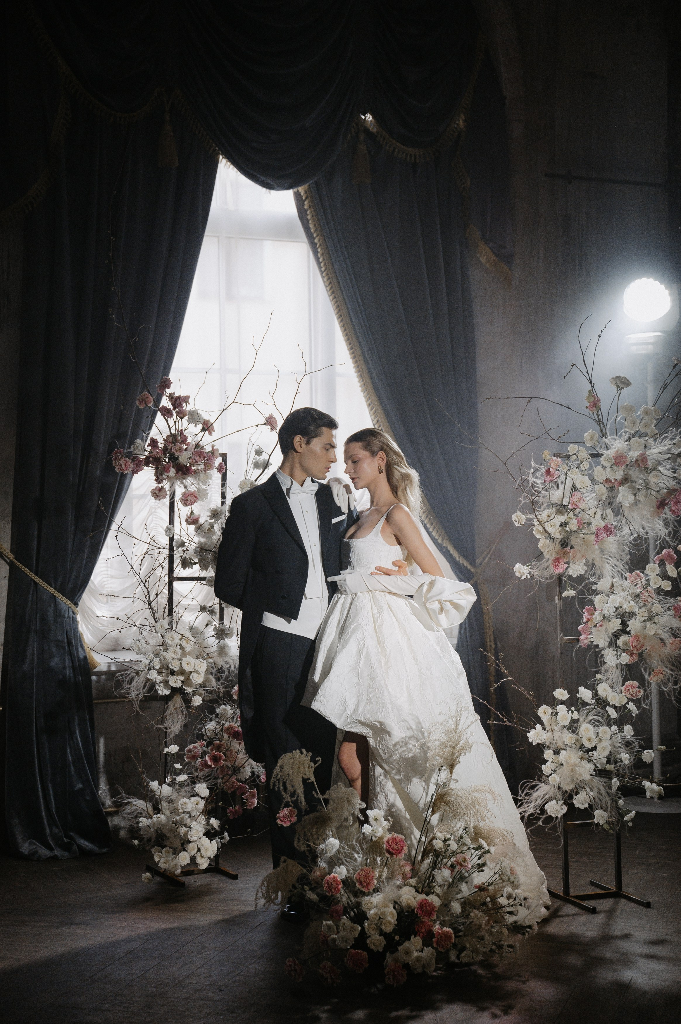 Сухоцветы в свадебном декоре