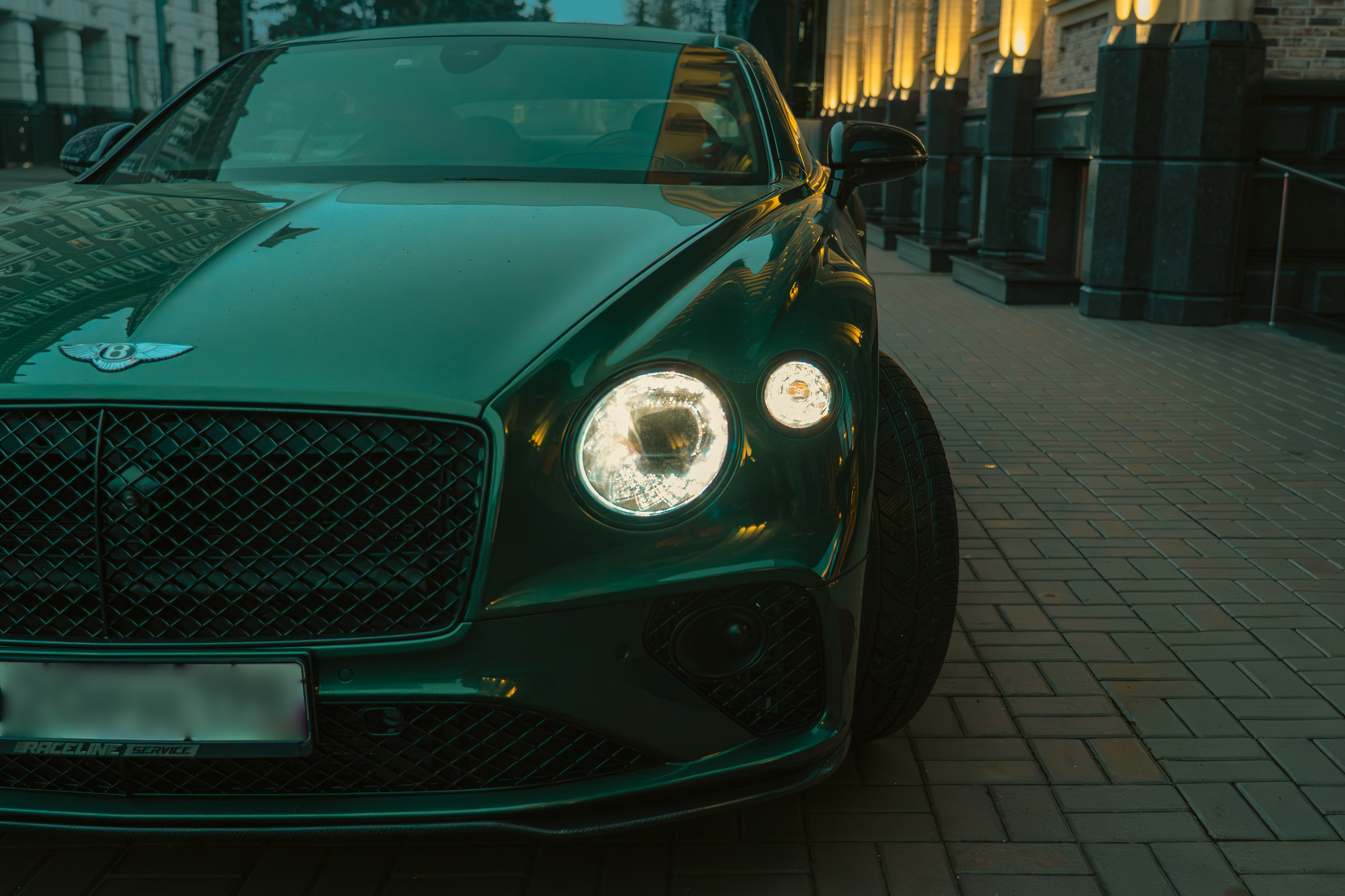 Bentley Continental. Видеограф и фотограф в Санкт-Петербурге