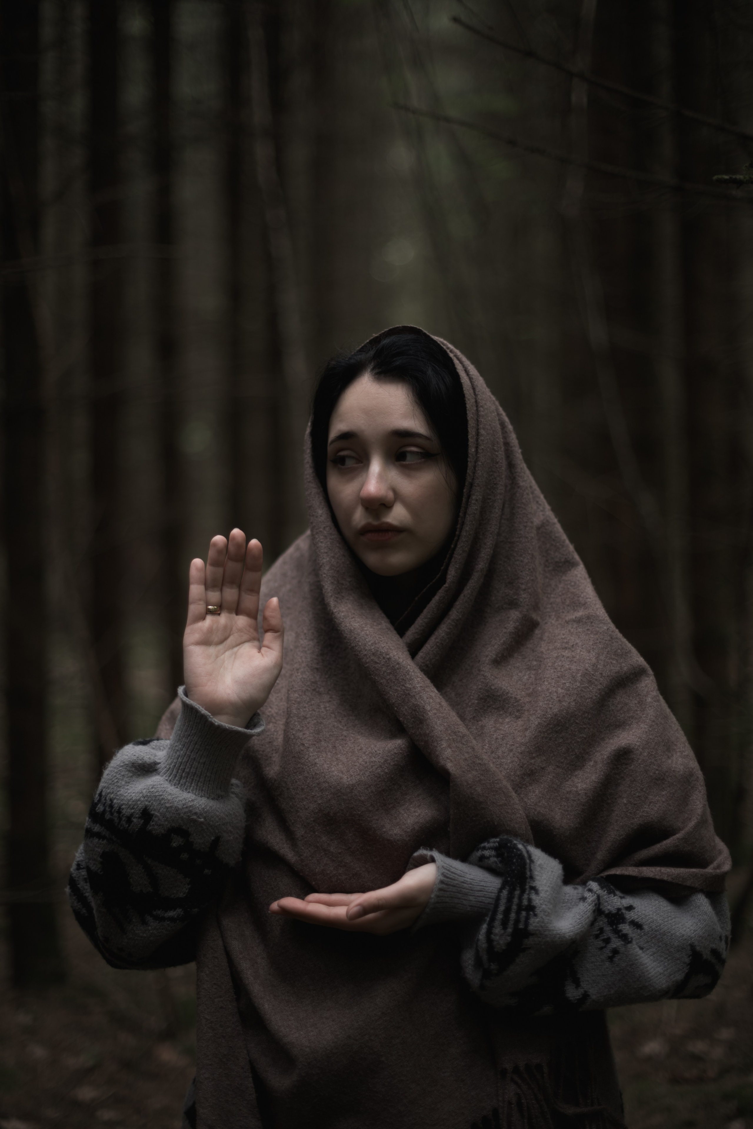 Полина Л — (Лесной массив). — Digital Noise —