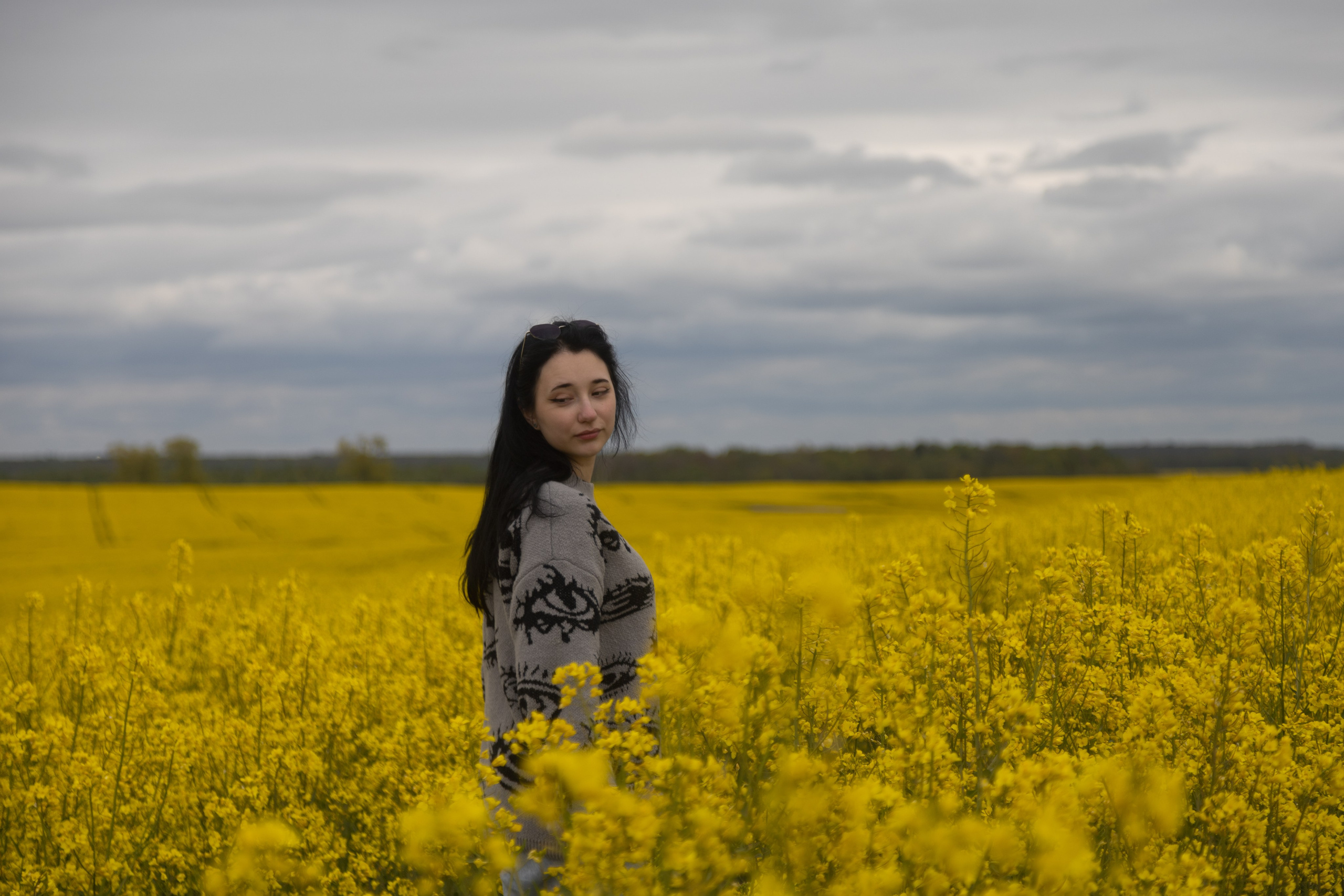 Полина Л — (Рапсовое поле). — Digital Noise —