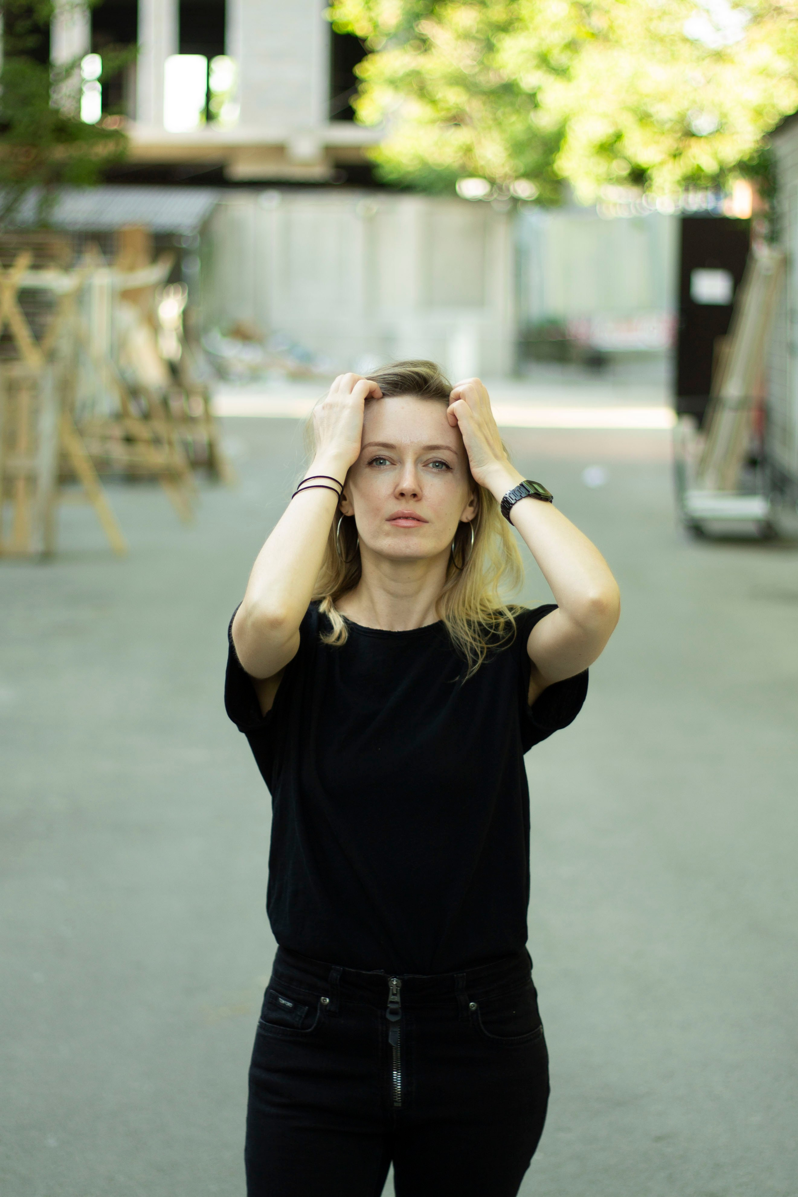 Ксюша весной