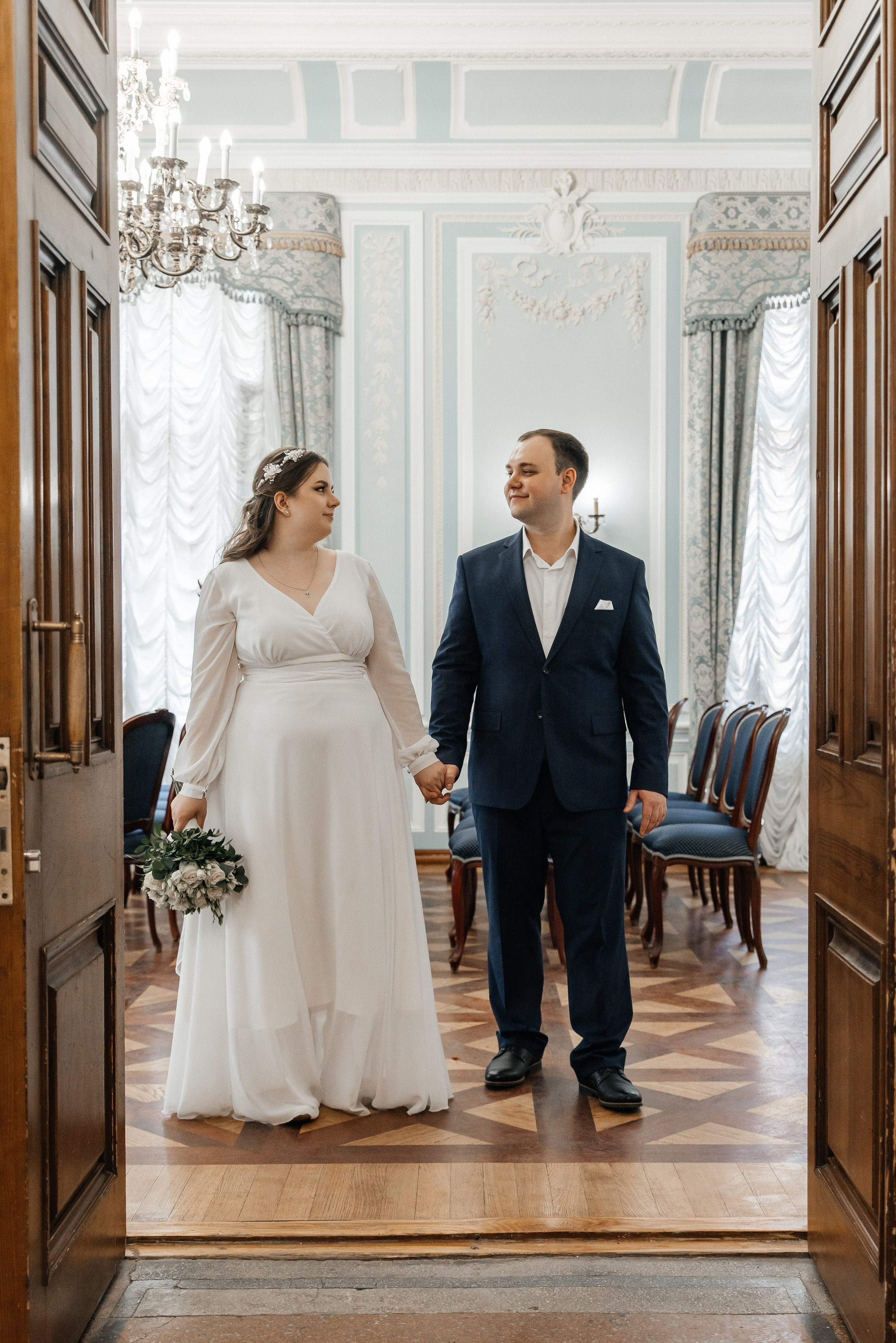 Анастасия и Никита | Библиотека им. Боголюбова. Фотограф Москва Шептаев Артём