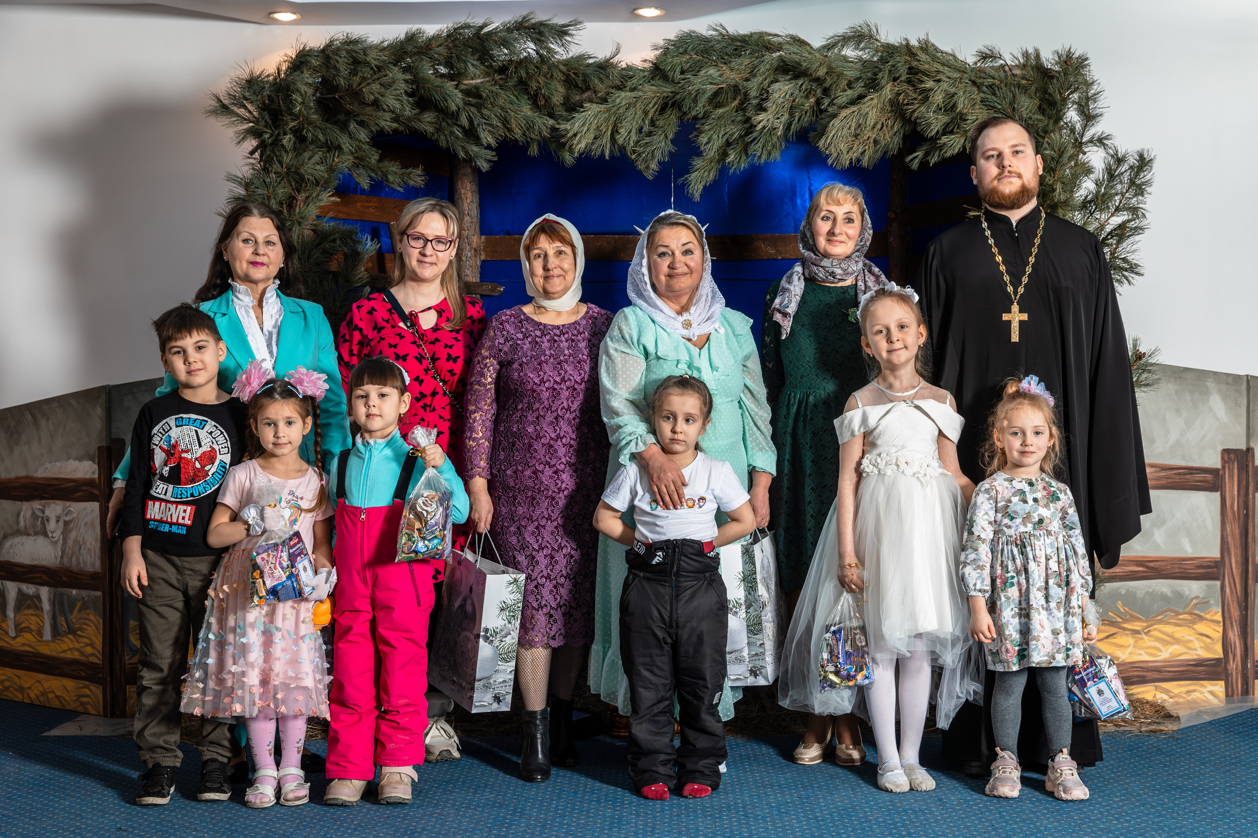 Рождество Воскресная школа 2025. Фотограф Таинств Крещение и Венчания г. Магадан Власова Ульяна