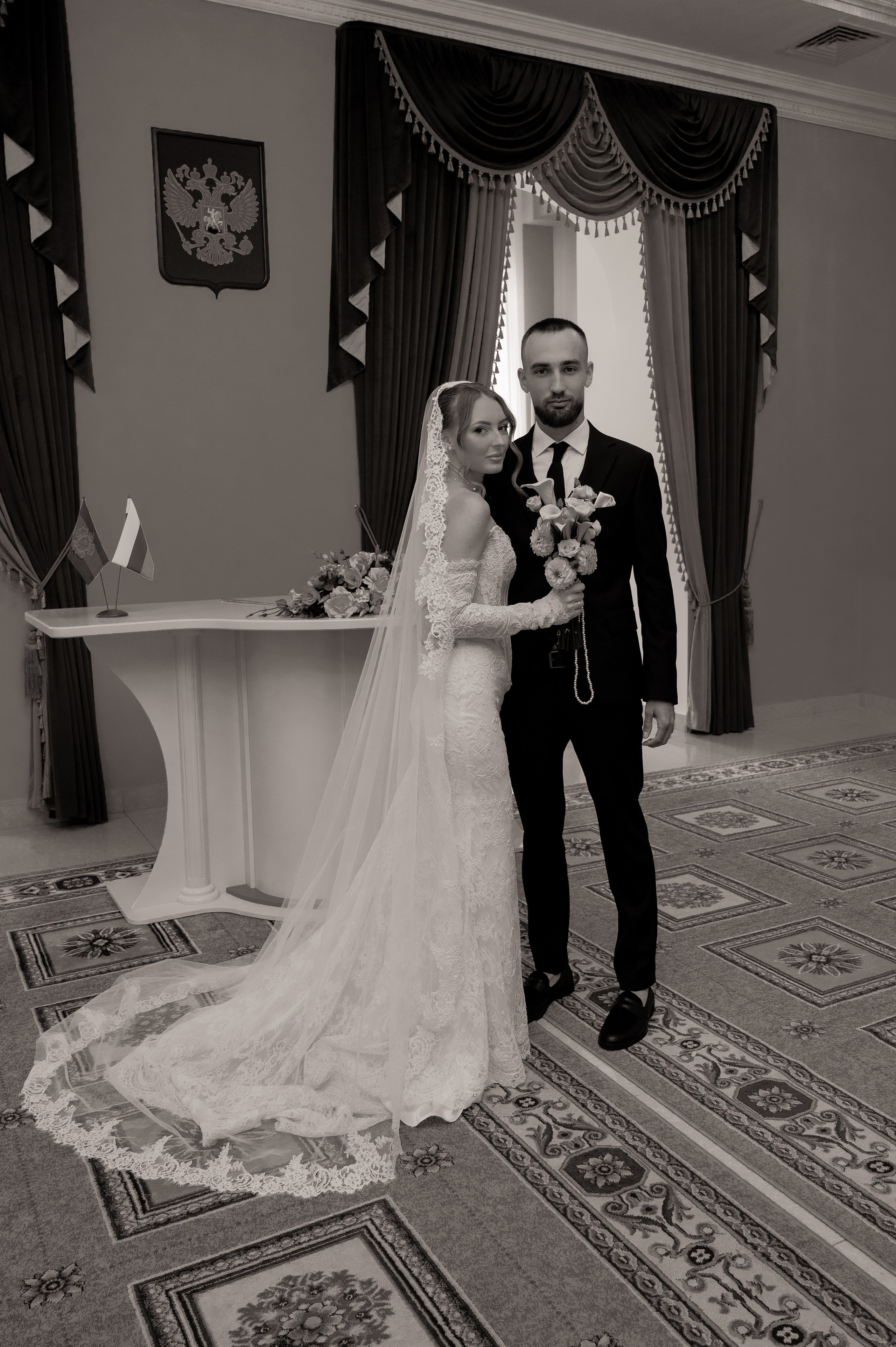 Виктор и Валерия (загс). Свадебный и семейный фотограф в Краснодаре Алина Мельник