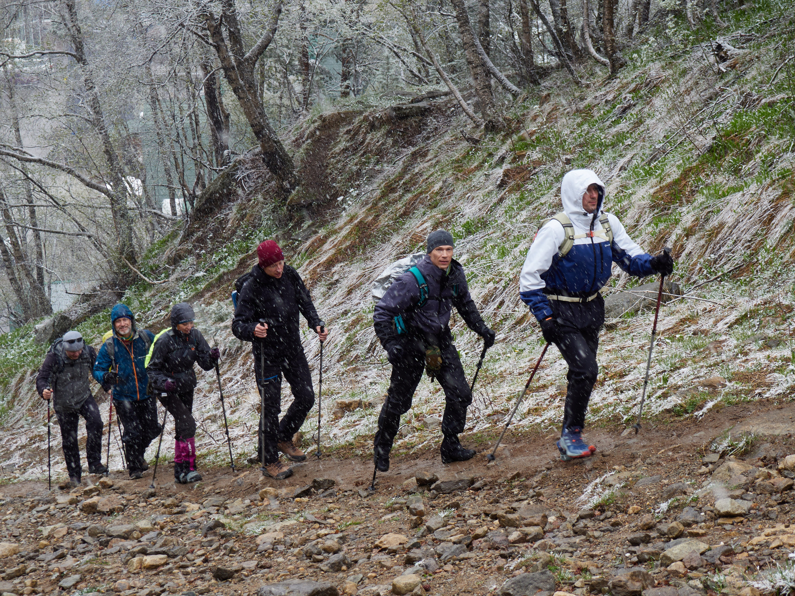 05.05 Съемка акклиматизационного выхода на чегет. Горный, высотный Фотограф на Эльбрусе Георгий