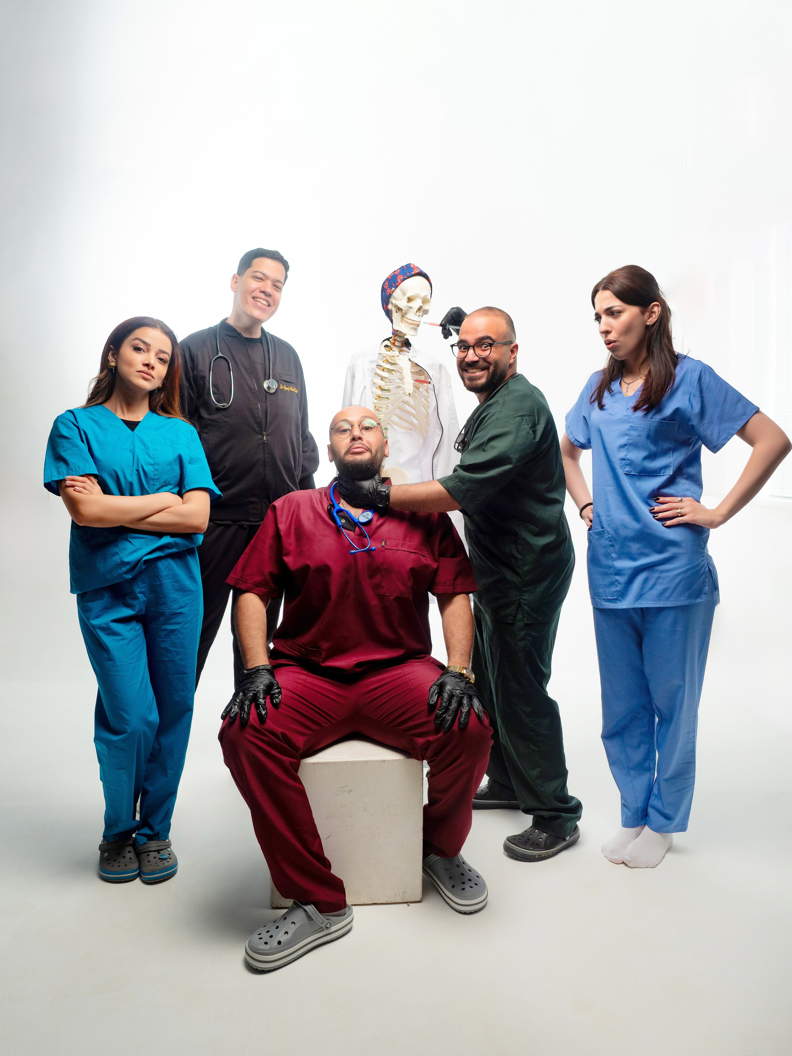 Интернациональная группа мед. Алёна Орлова Портретный фотограф Москва