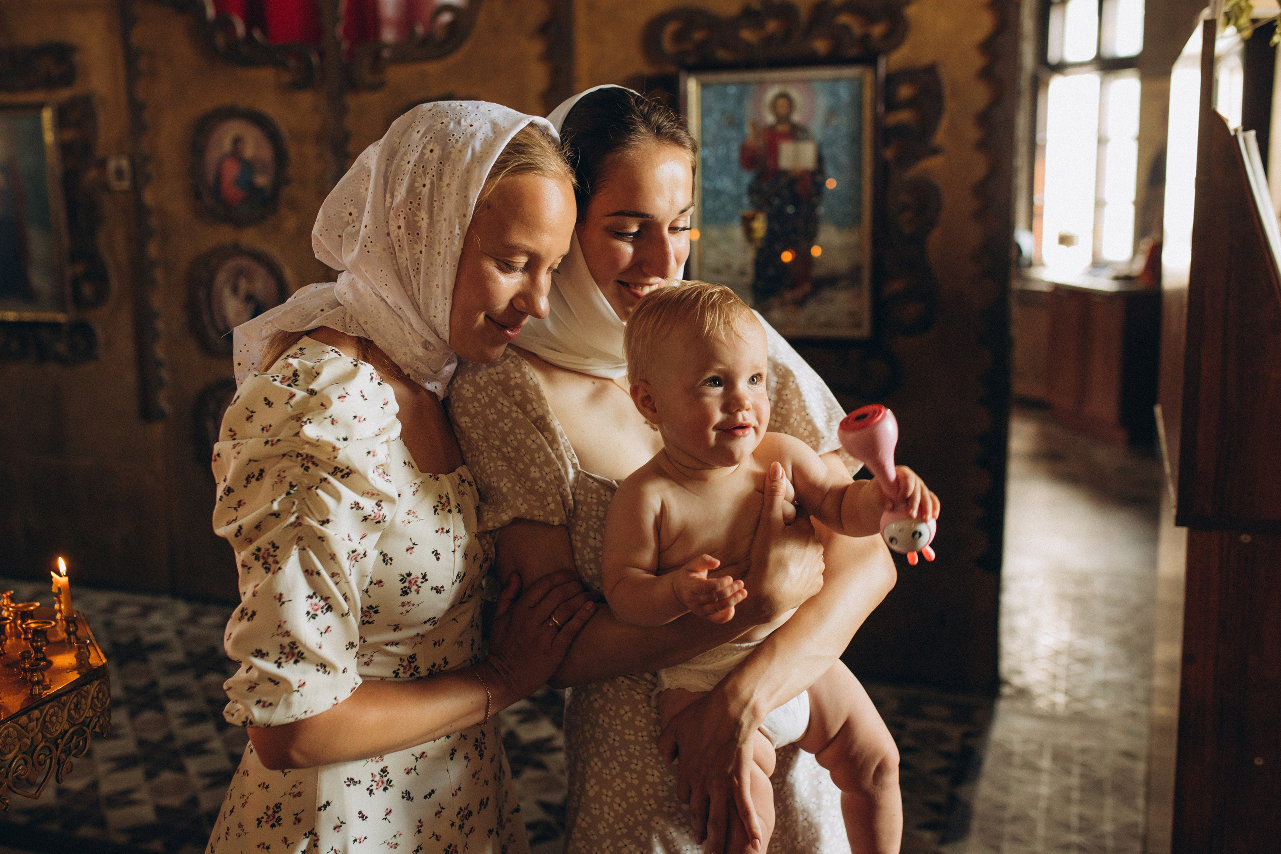 Крещение Марии. Семейный фотограф в Обнинске
