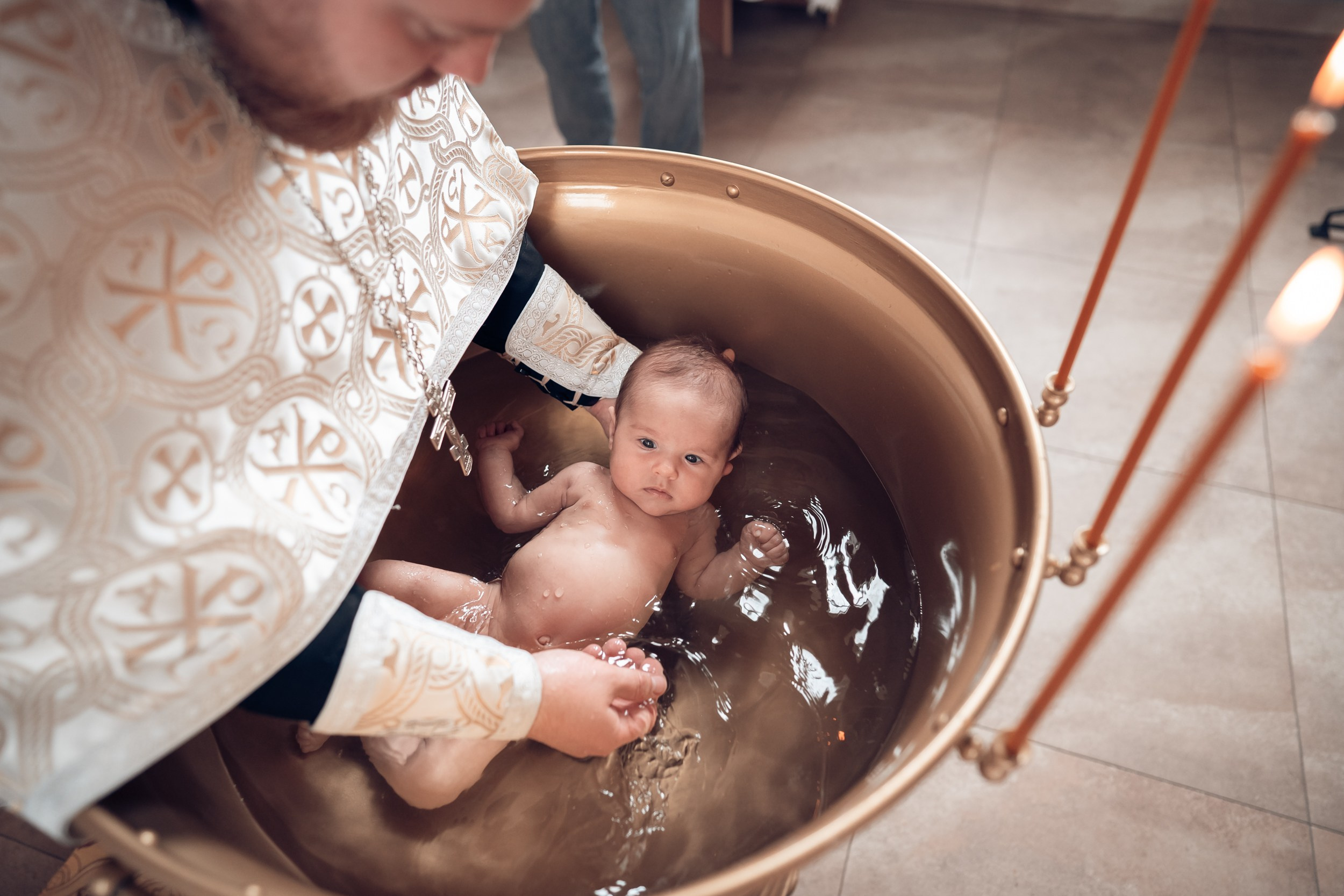 Крещение в храме св.Андрея Первозванного г. Севастополь. Церковный фотограф Севастополь