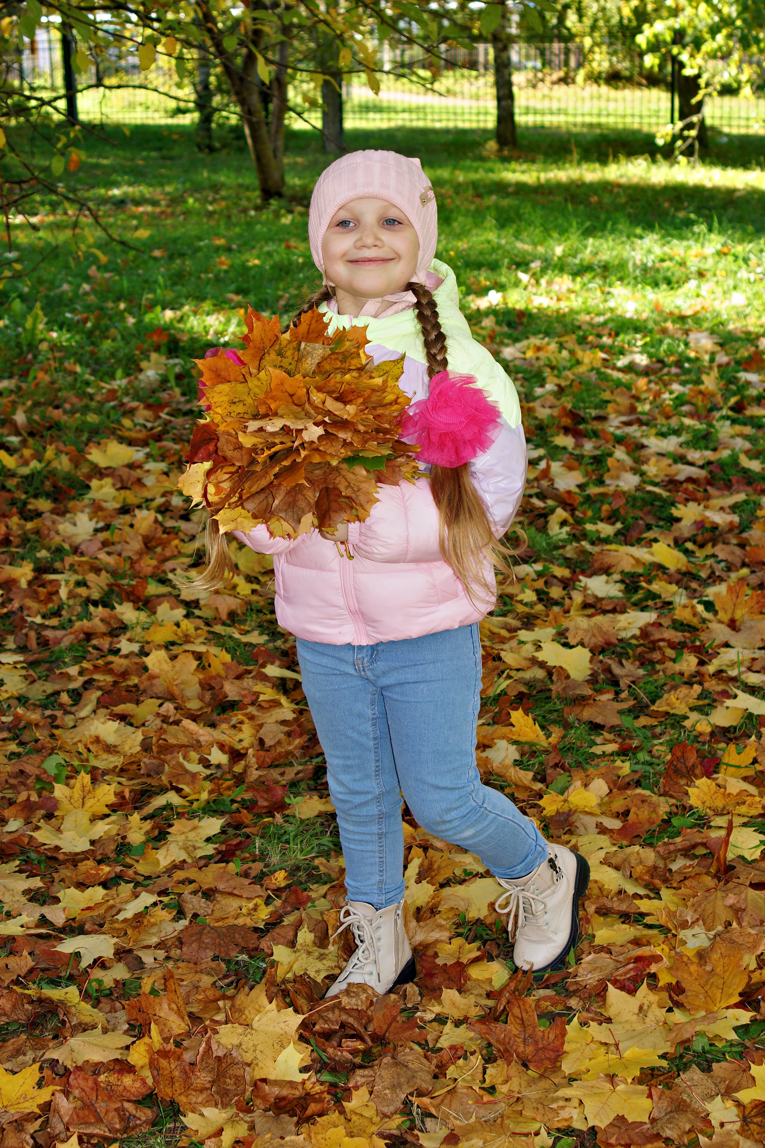 Осенняя фотосессия в детском саду г. Йошкар-Ола