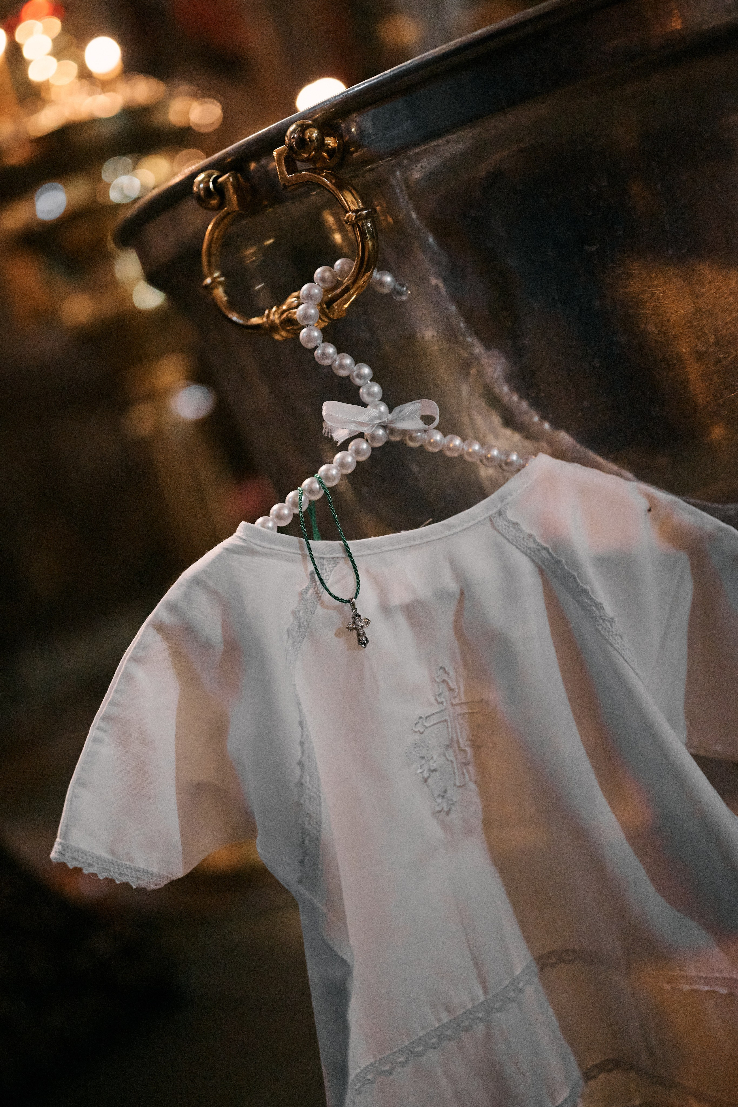 Крещение в храме Василия Великого на Горке. Свадебный фотограф Надежда Максимова