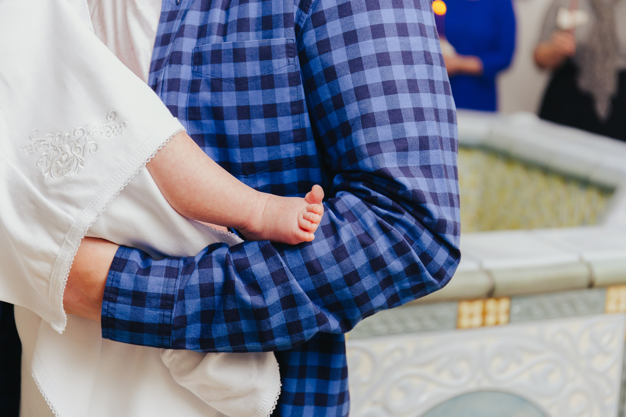 Крещение Михаила. Церковь Явления Пресвятой Богородицы. Фотограф новорожденных и детский в Сергиевом Посаде Кругликова Юлия