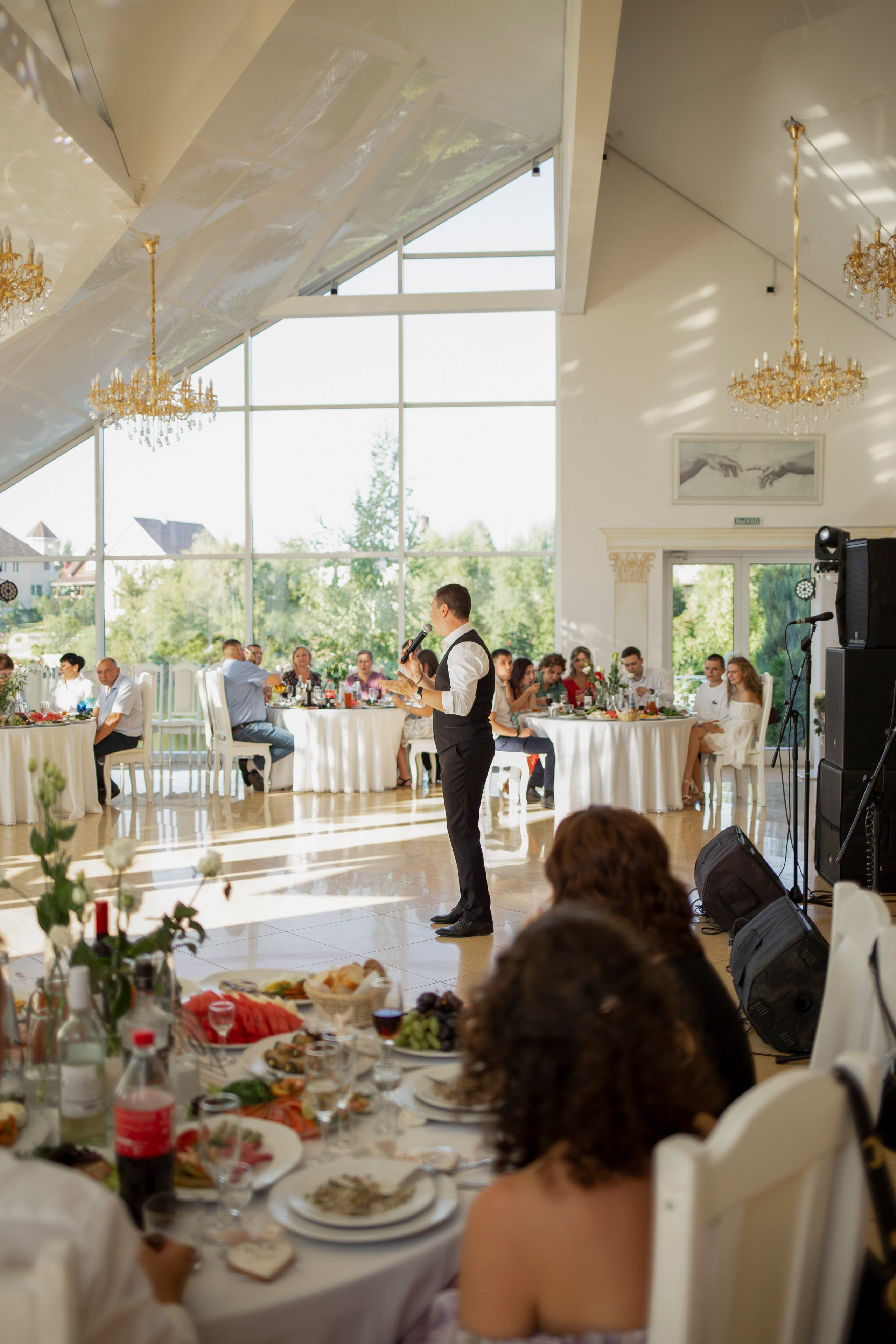 Репортаж свадебного вечера. Свадебный фотограф Александра Попова