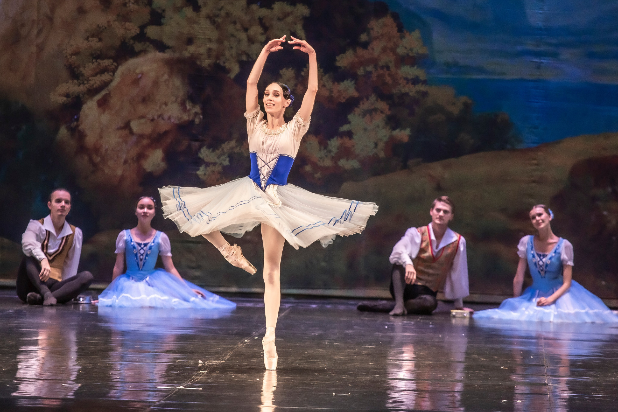 Жизель балет Марийского театра оперы и балета на сцене Зимнего театра. Фотограф в Сочи Юрий Шептаев