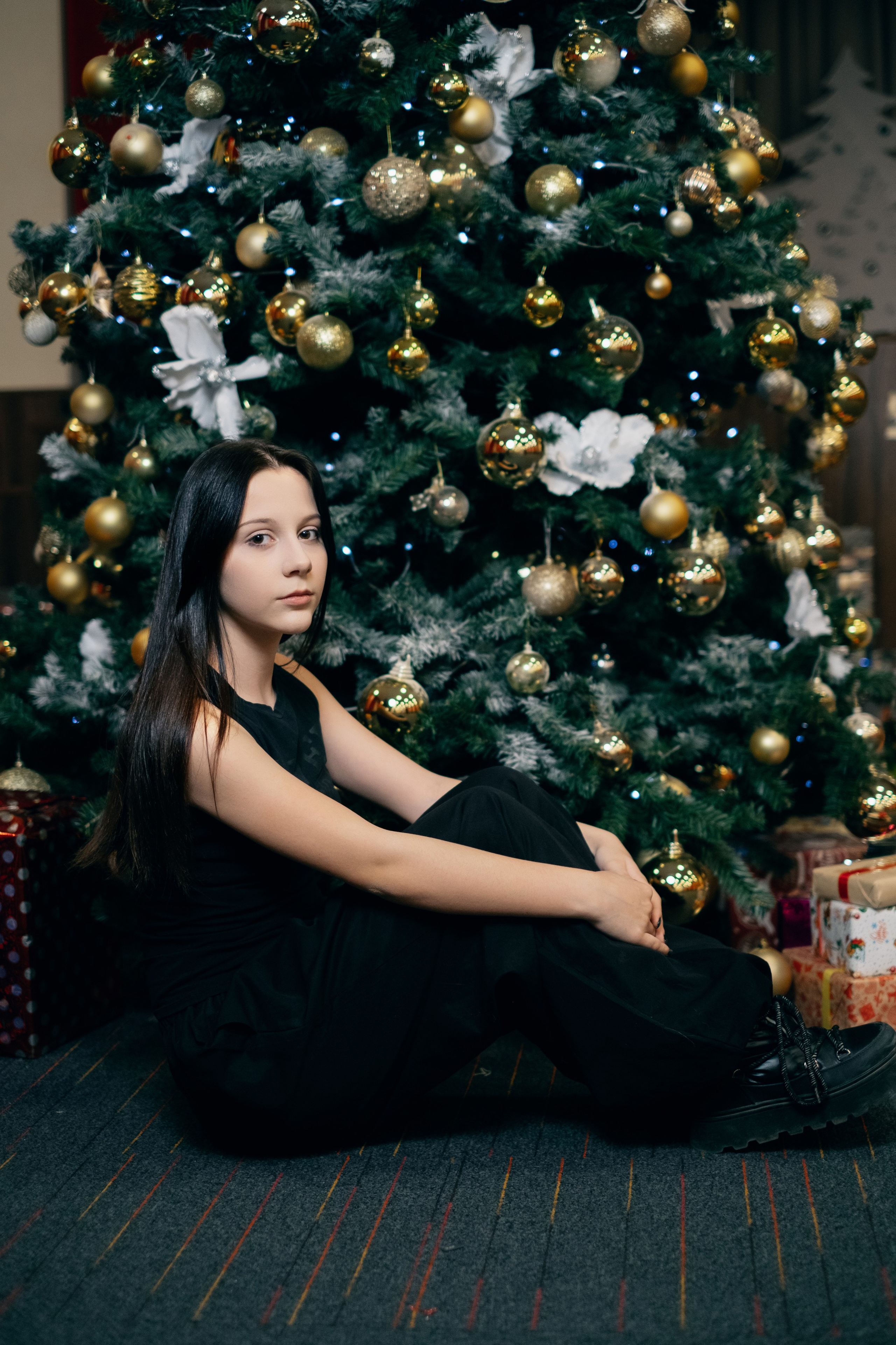 Новогодняя Фотосессия МАОУ СОШ№ 15 8 «Г». Свадебный и репортажной фотограф Денис Ожигин в Краснодаре и Краснодарском крае