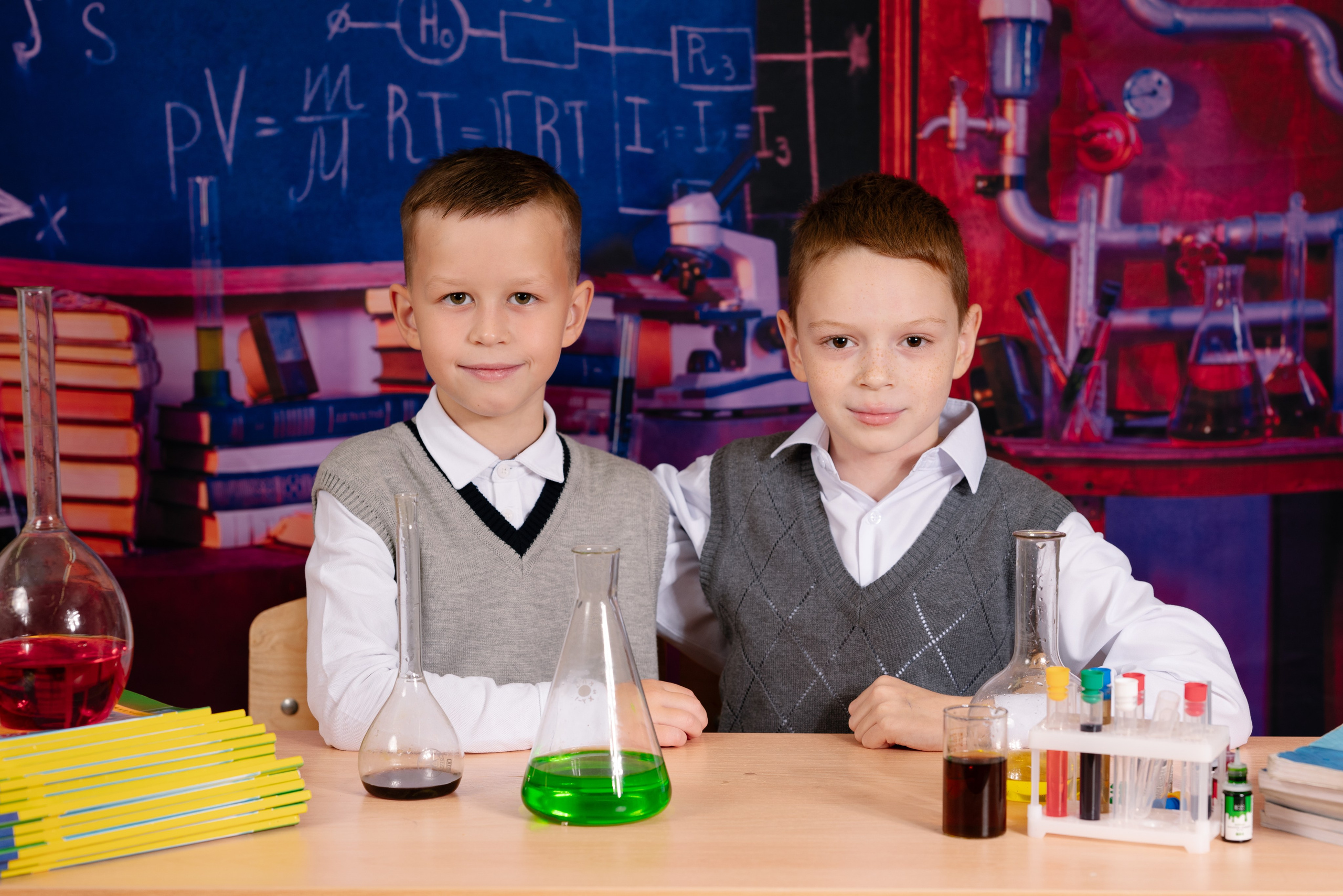 Фотопроект «Юный химик». Выпускные альбомы Ярославль