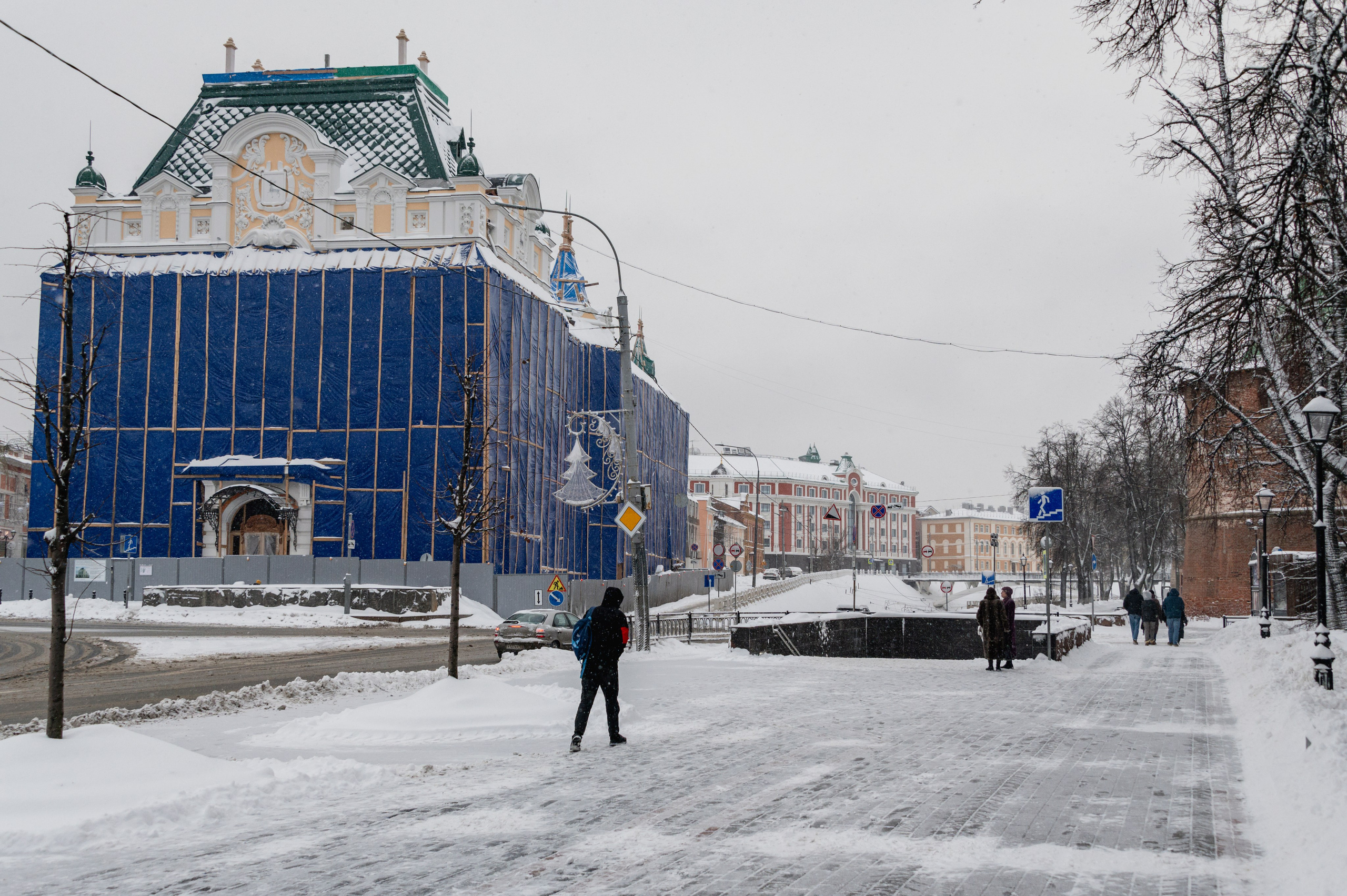 Нижний Новгород. Январь 2024. Фотограф Роман Адлер