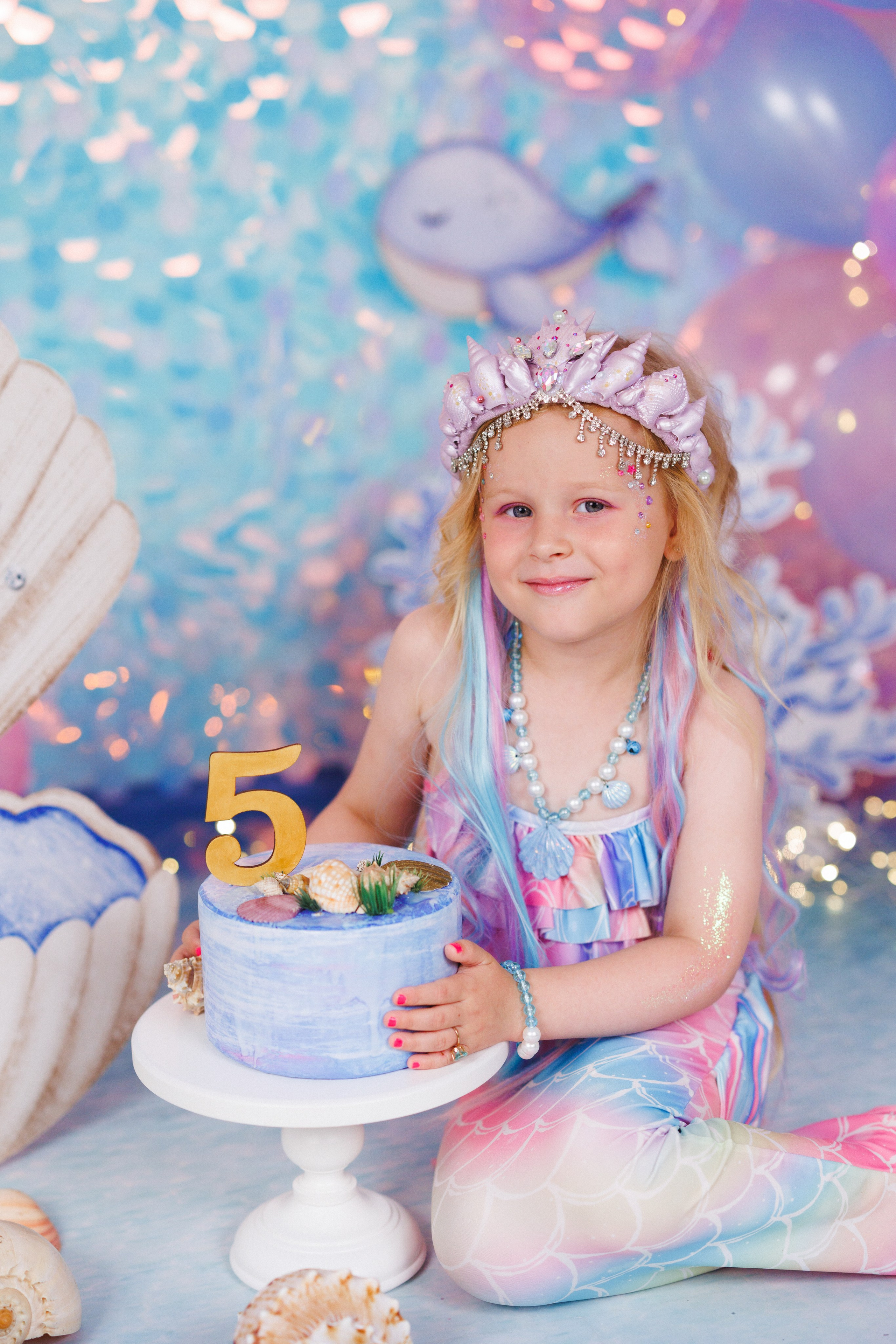 Детская фотосессия в образе «РУСАЛОЧКА», город Краснодар. Семейный и детский фотограф в Краснодаре Анна Трашкова