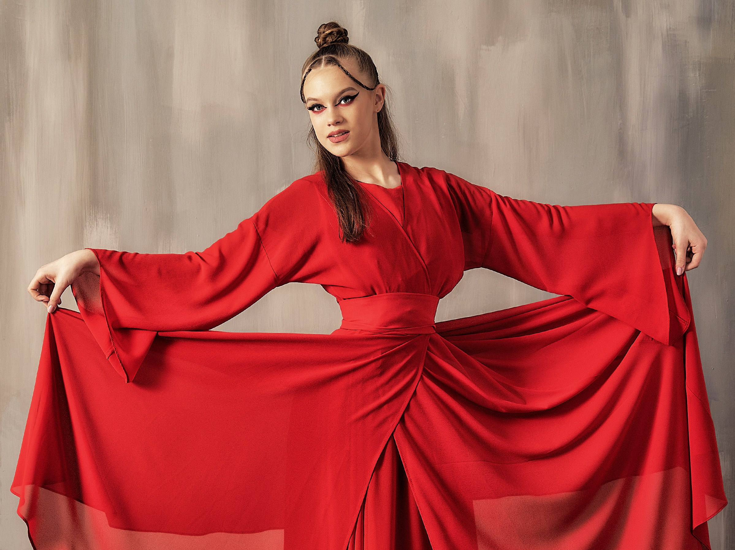 Фотосессия в японском стиле, Ярослава. Комерческий фотограф в Тюмени Дмитрий Бузолин