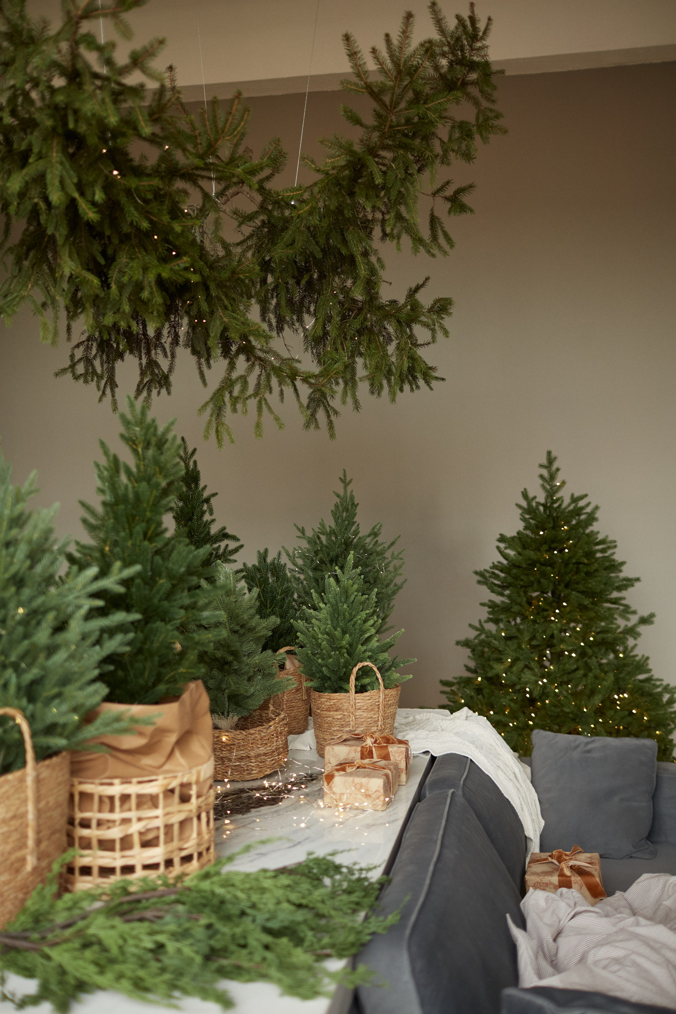 Новогодний интерьер фотостудии «Паркет», город Краснодар. Семейный и детский фотограф в Краснодаре Анна Трашкова