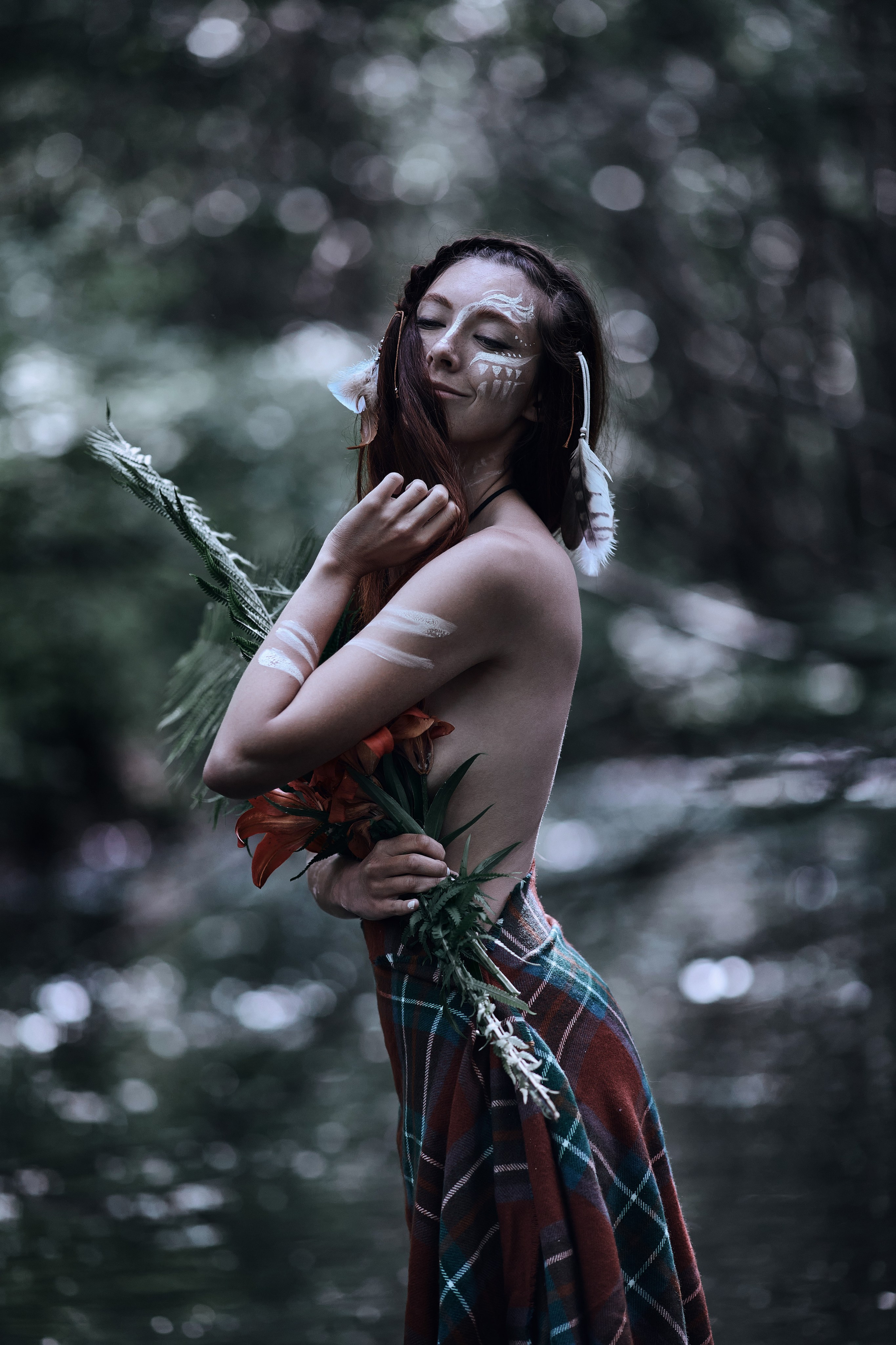 Эстетичная фотосессия в стиле ню для Вконтакте, X и Pinterest в Находке, Владивостоке