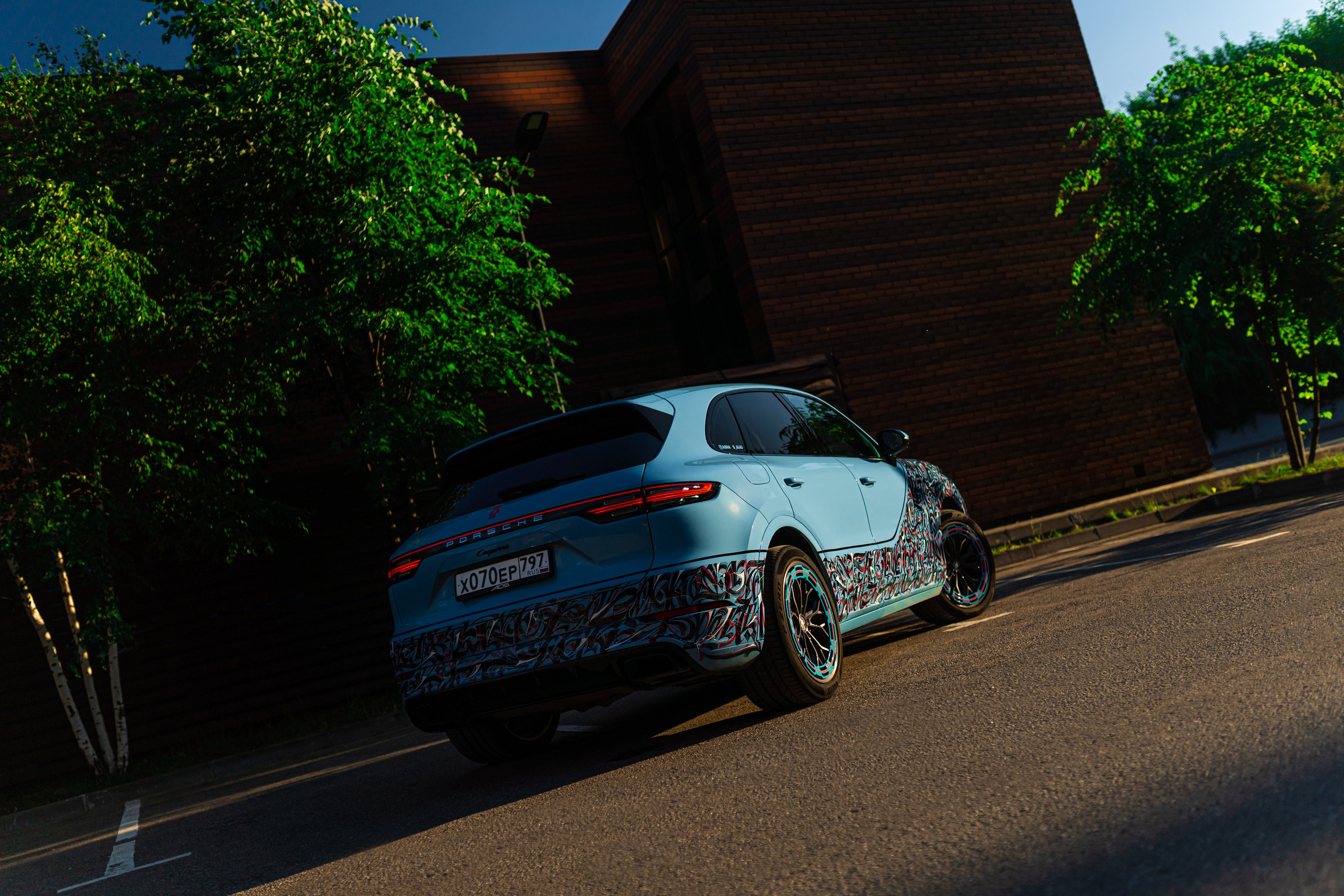 Porsche Cayenne by Medvedus. Автомобильный фотограф в Москве | Базилев Александр