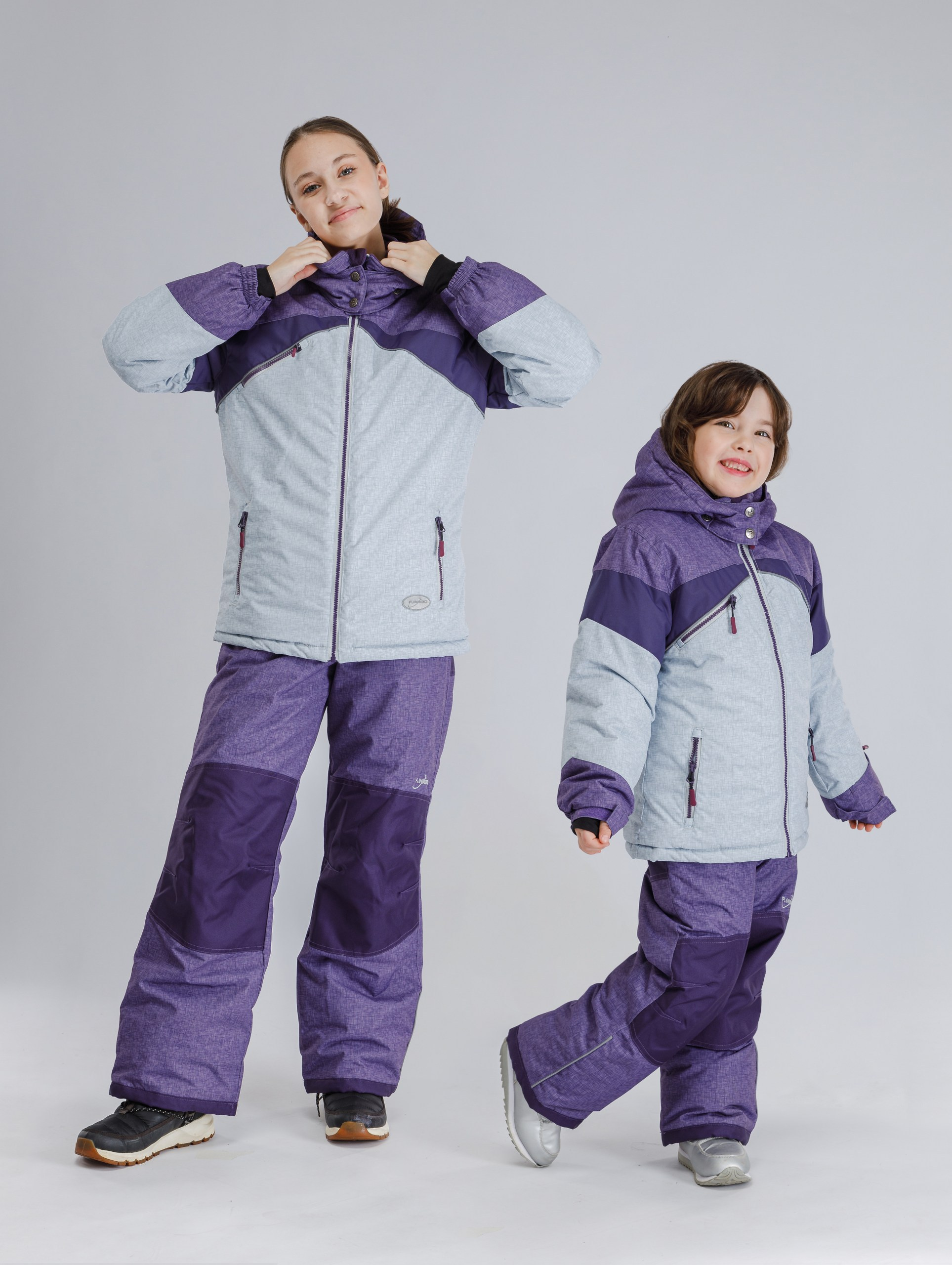 Съёмка зимней и школьной одежды фирмы Индиго джинс для WB. Студия коммерческой съемки ХВОЯ