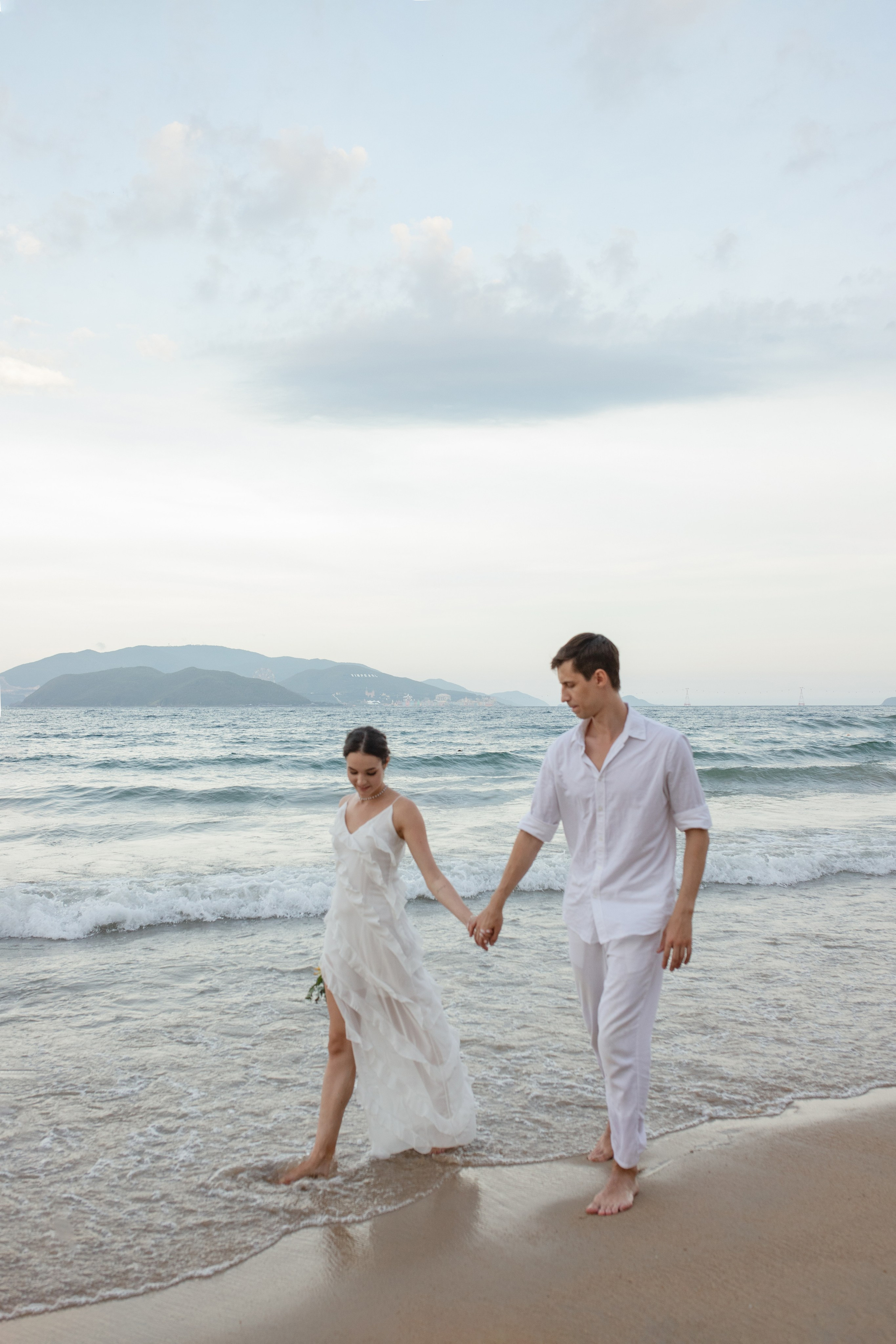 Владислав и Милена у моря. Главная