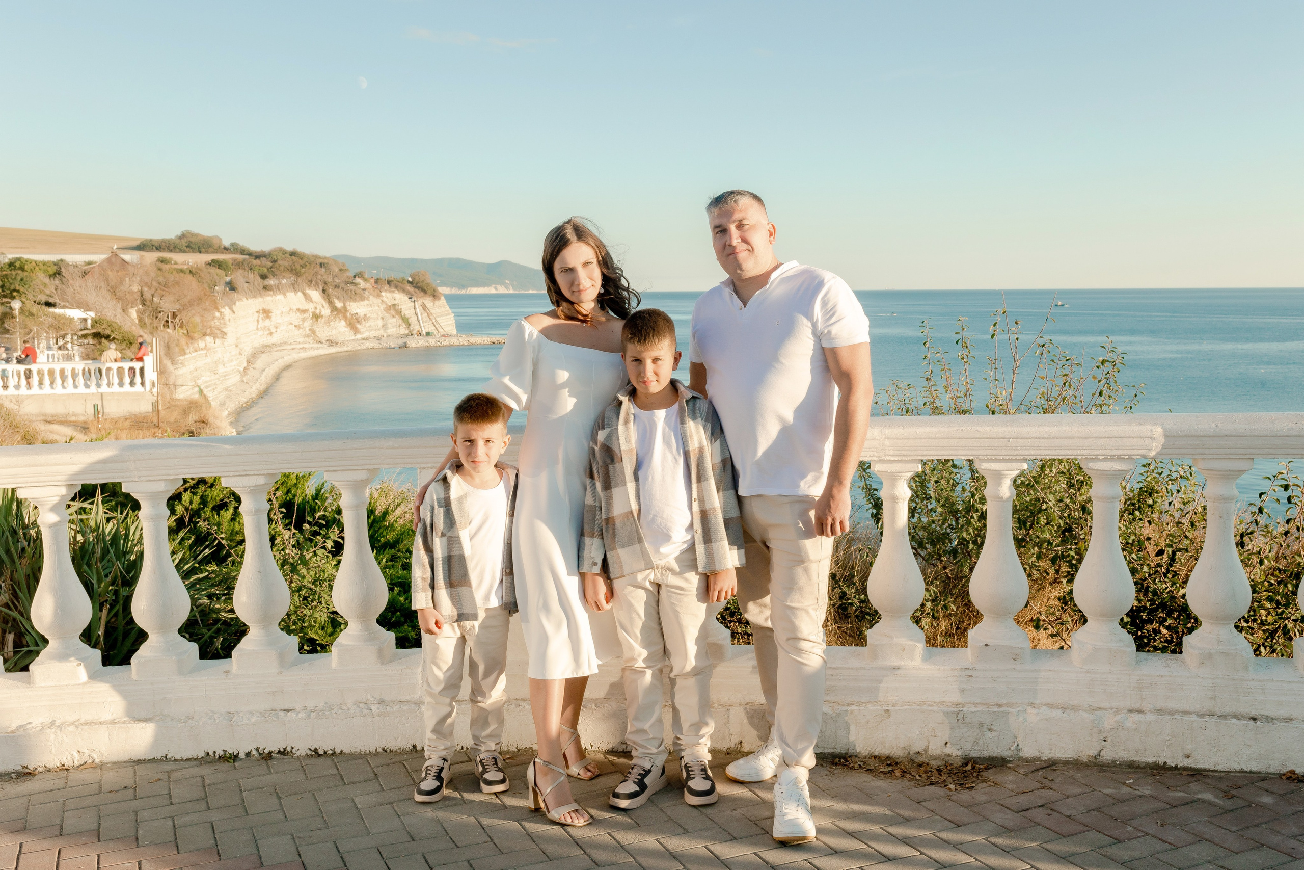 Анна, Андрей, Илья и Никита. Фотограф в Геленджике, Архипо-Осиповке, Абрау-Дюрсо, Кринице Виктория