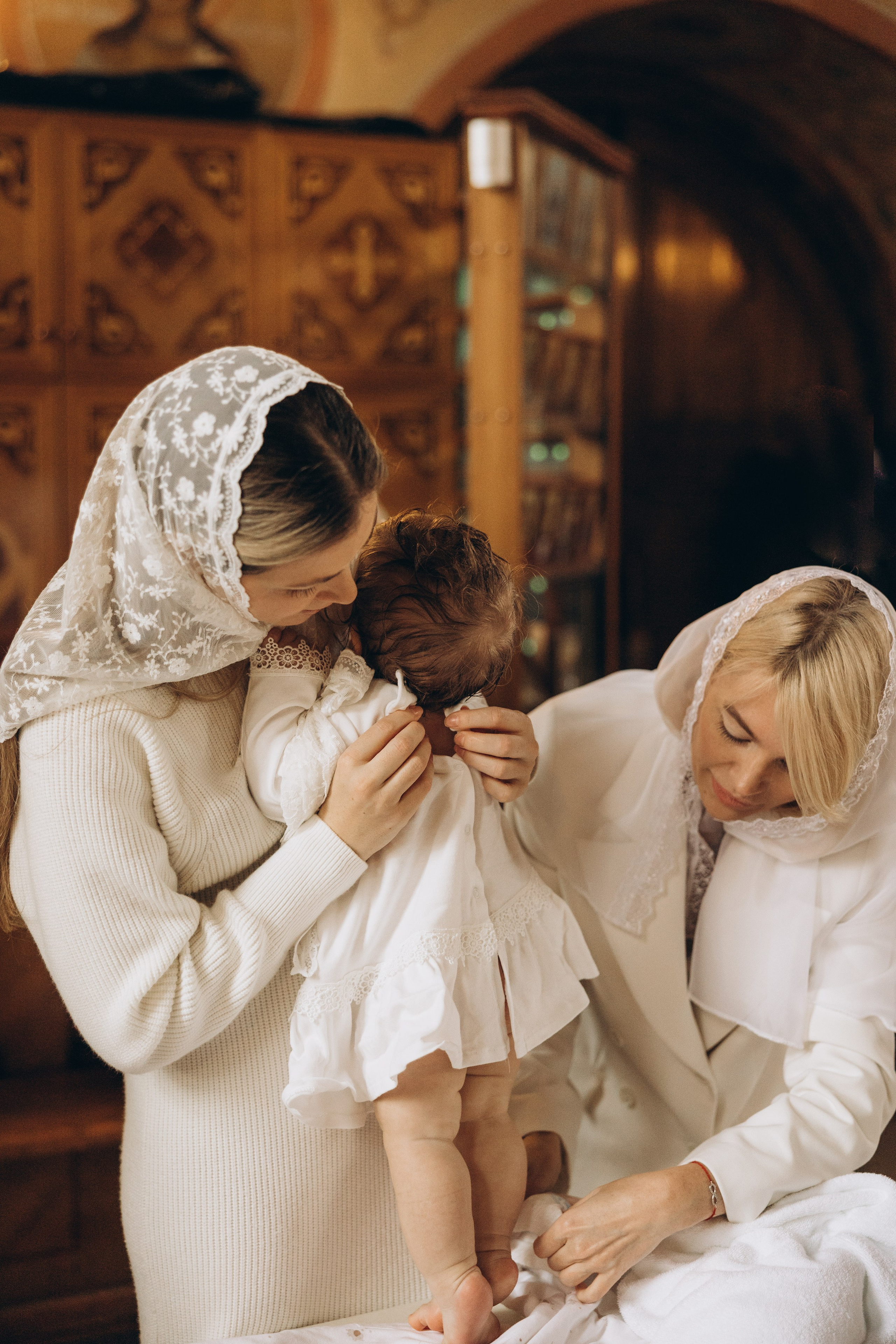 Крещение Дианы. Семейный фотограф в Москве Виктория Ястребинская